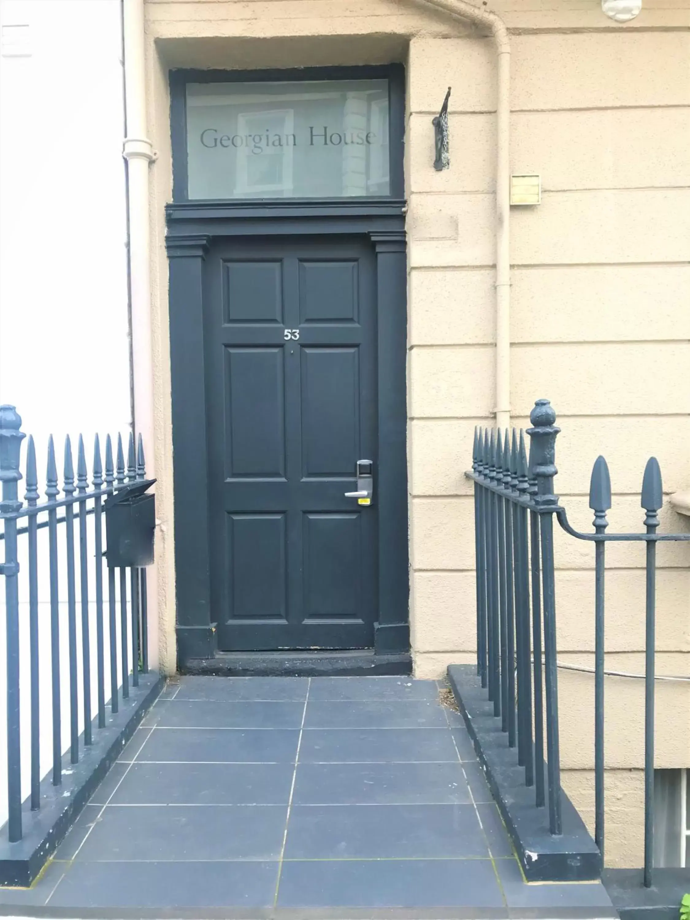 Facade/entrance in Bower House