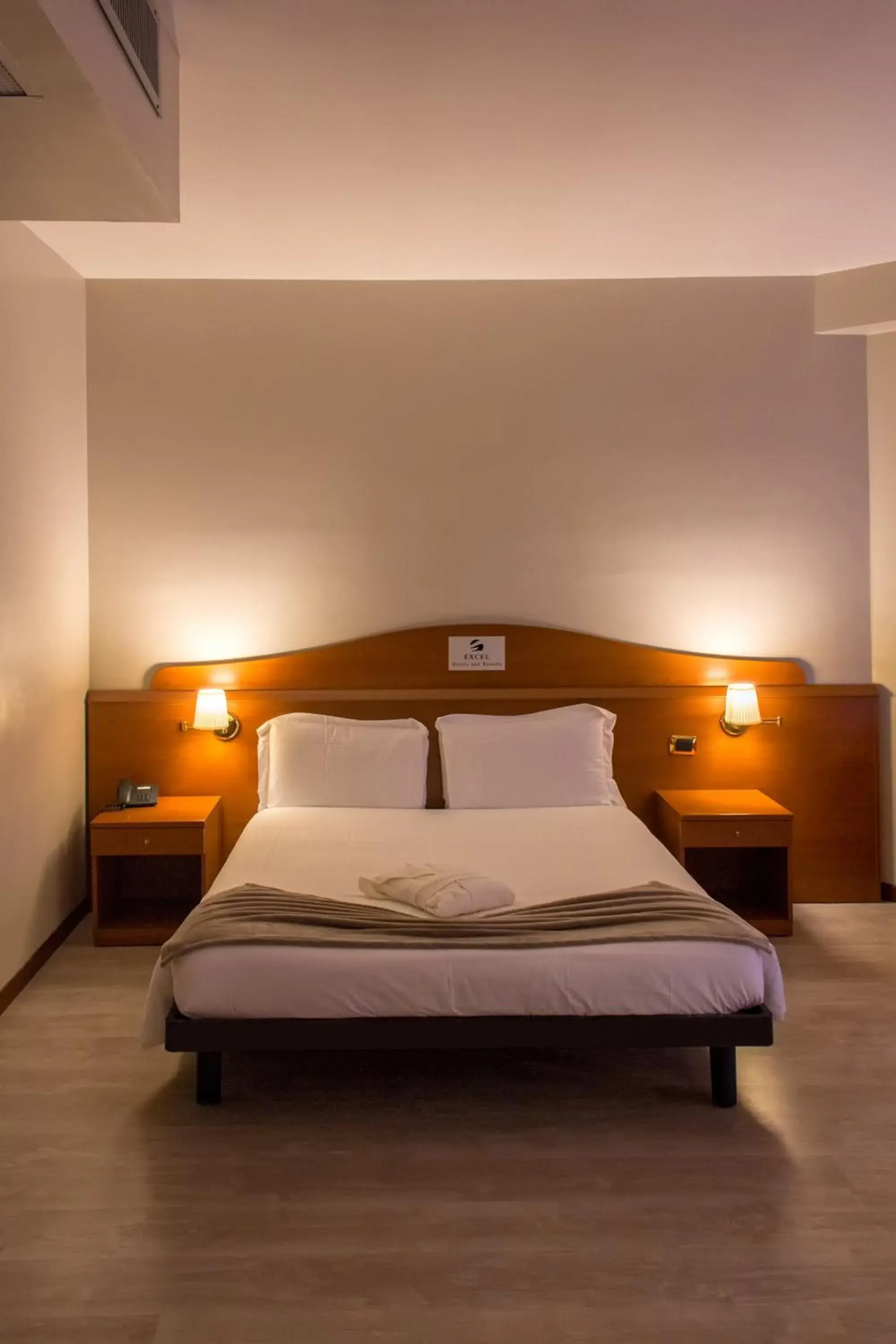 Bedroom, Bed in Hotel Excel Roma Ciampino