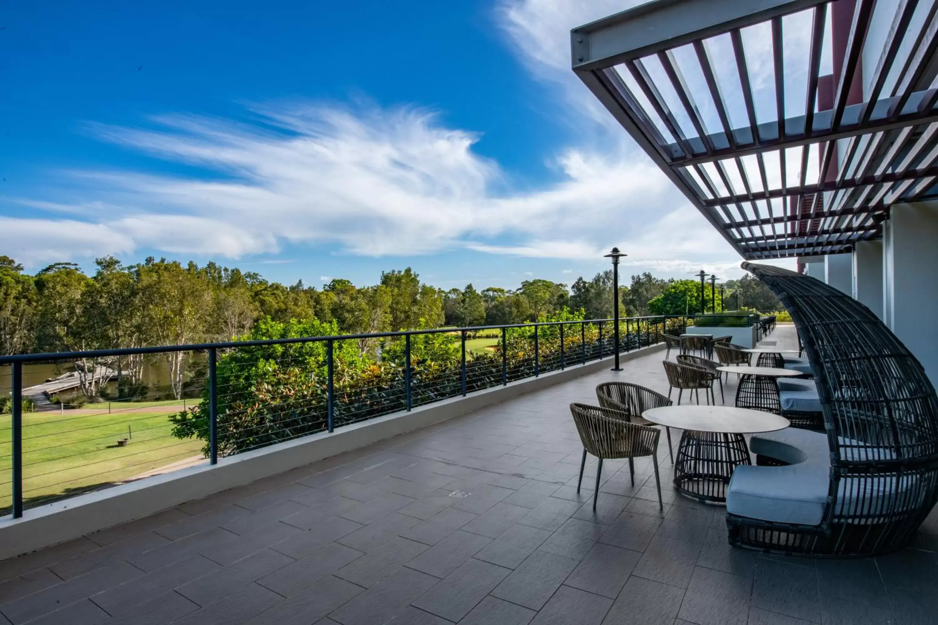 Balcony/Terrace in Mercure Kooindah Waters Central Coast