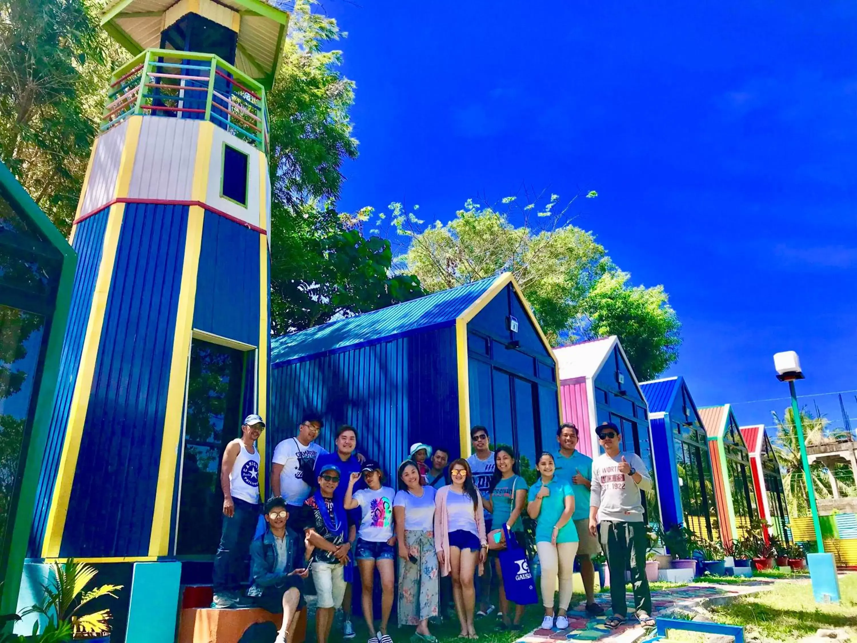 group of guests in Lanzones Cabana