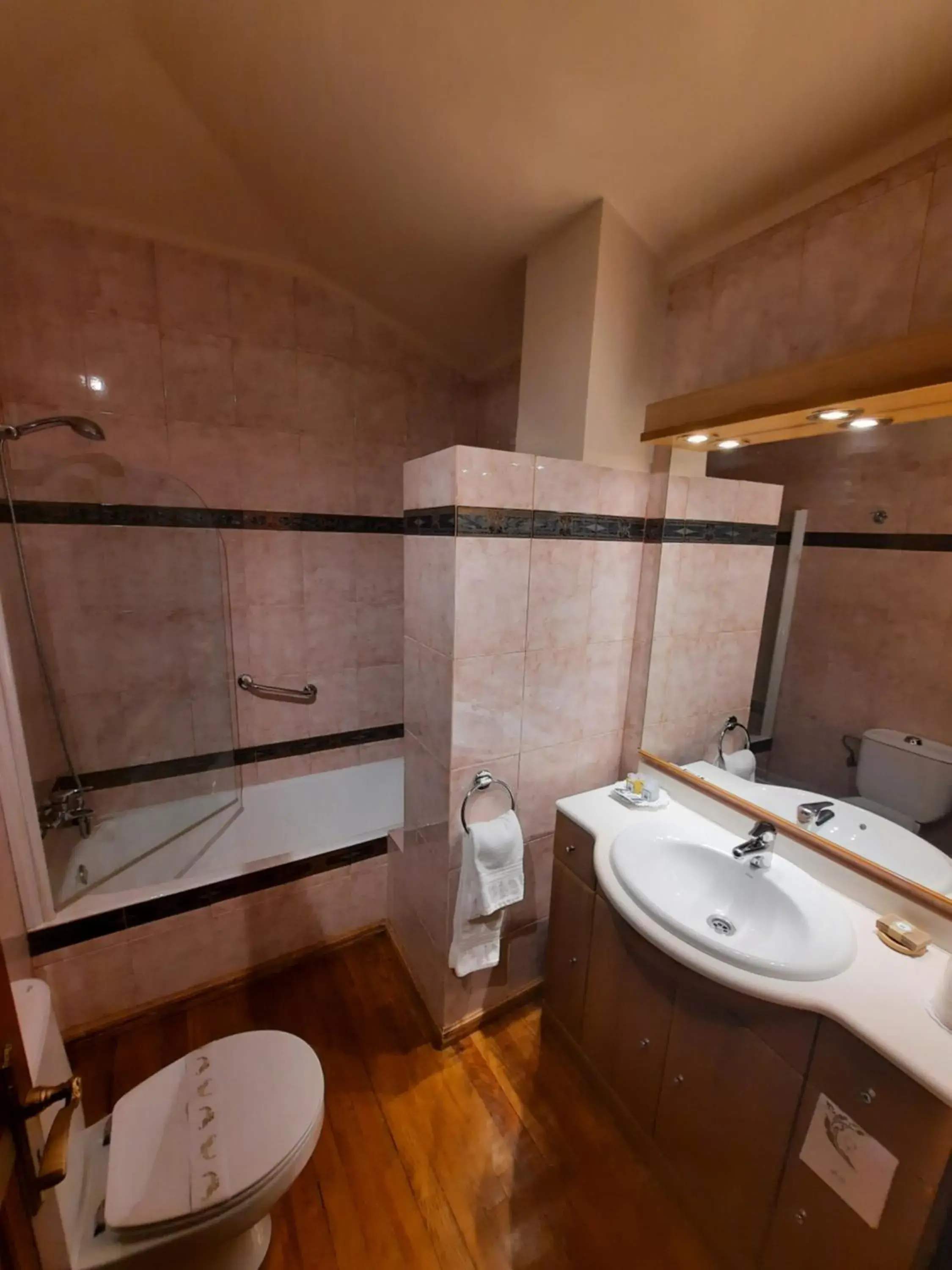 Bathroom in Hotel Edelweiss