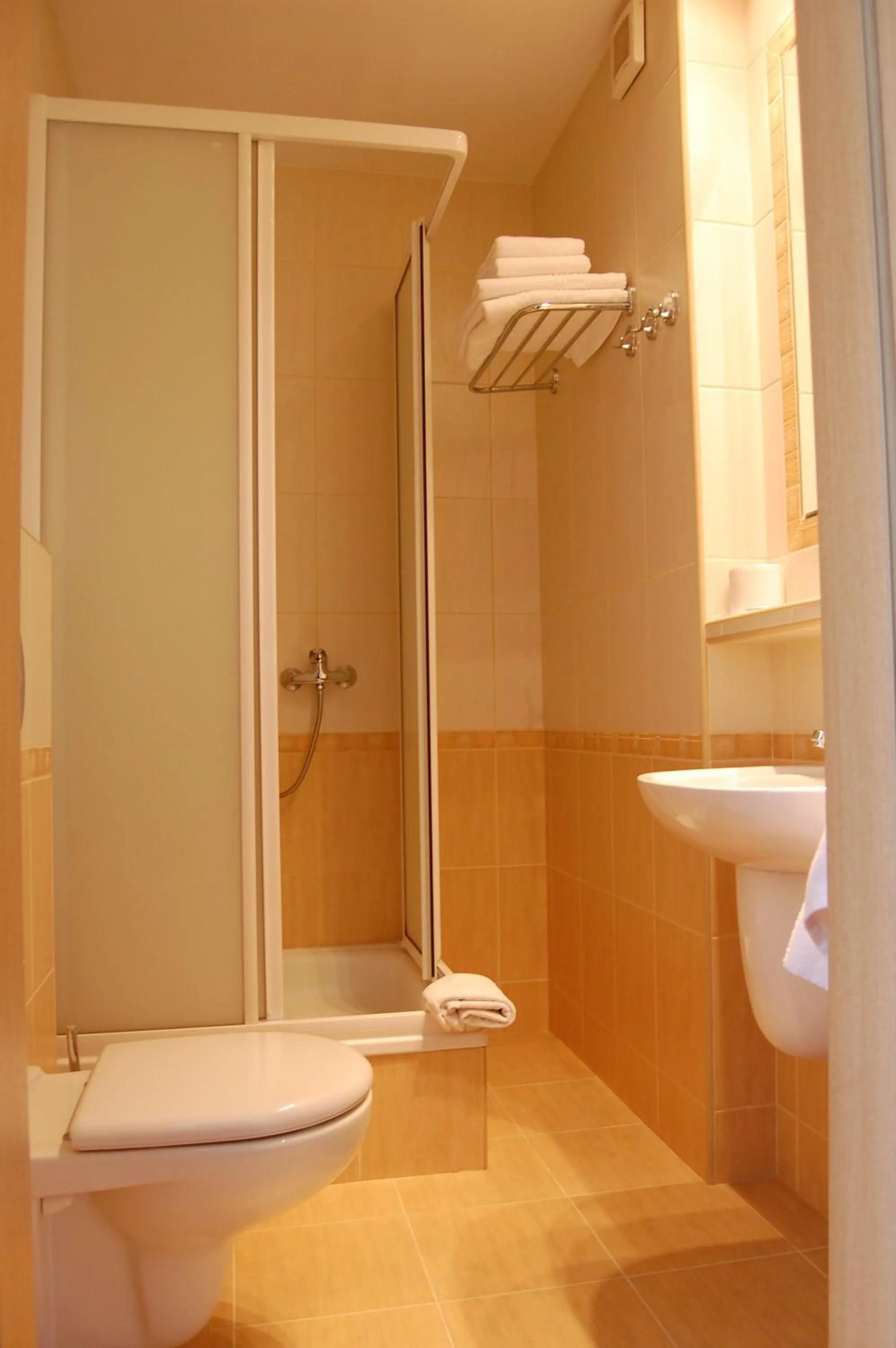 Bathroom in Hotel Wodnik