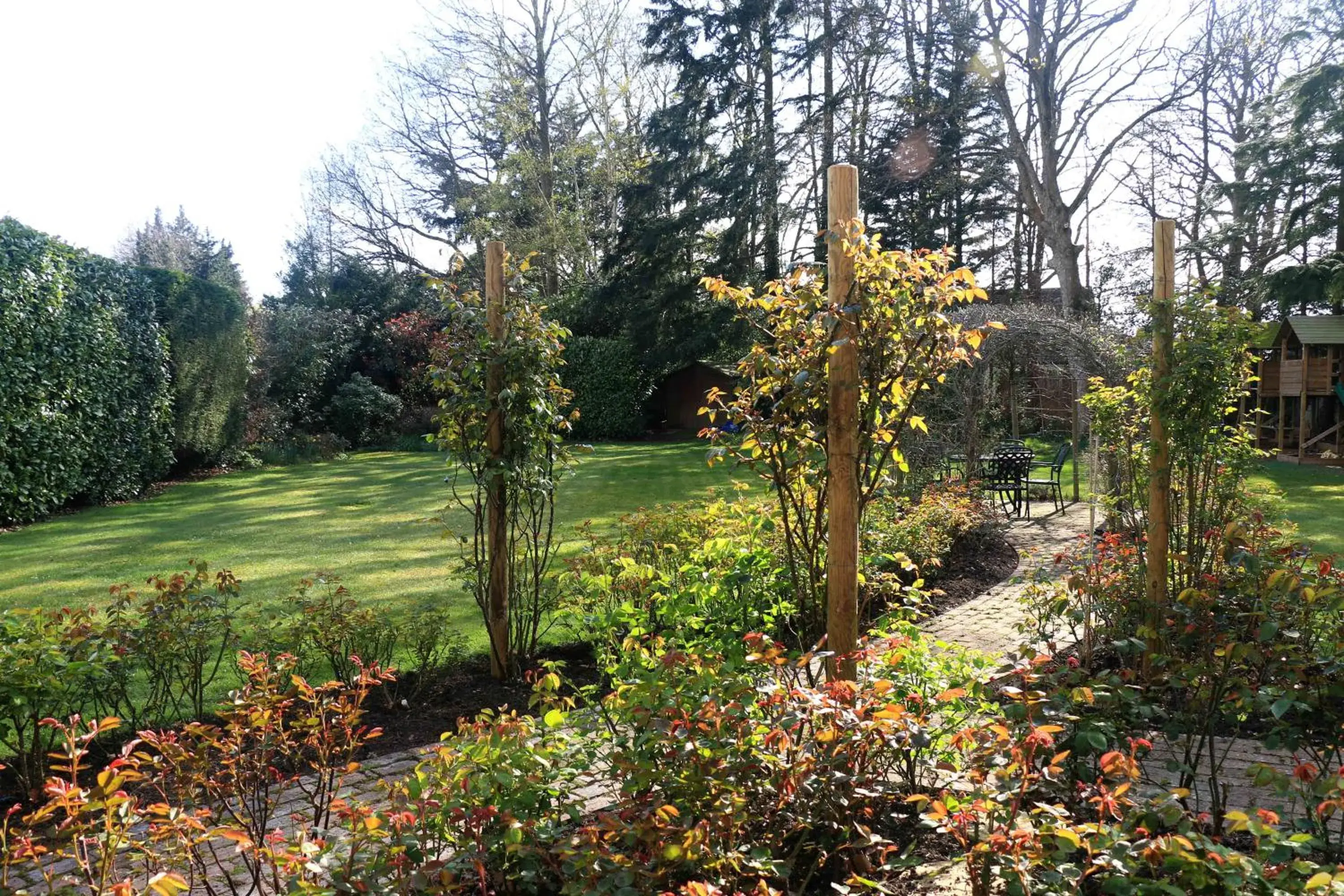 Garden in Dawyk Beech Guesthouse