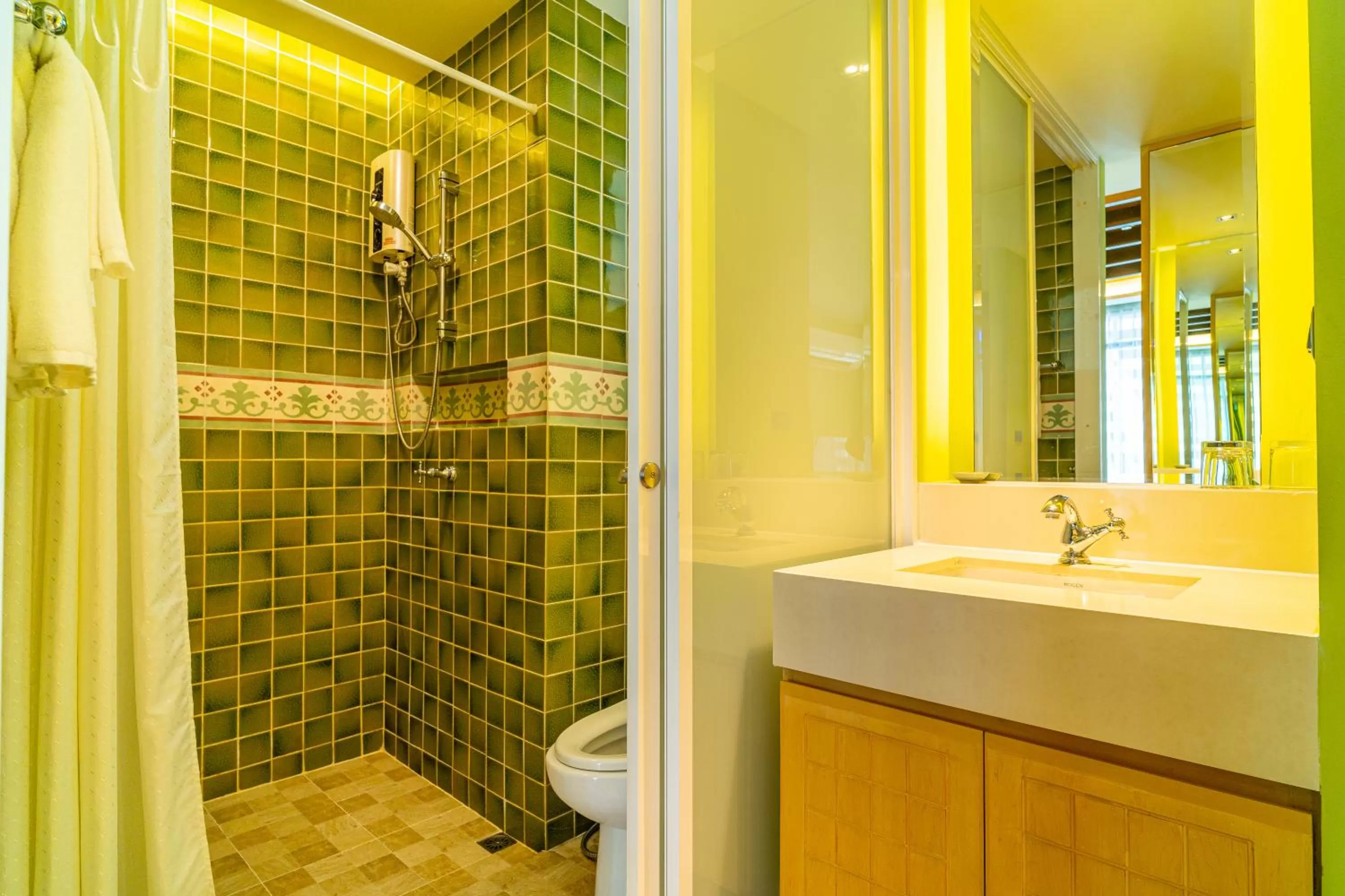 Toilet in Amber Boutique Silom