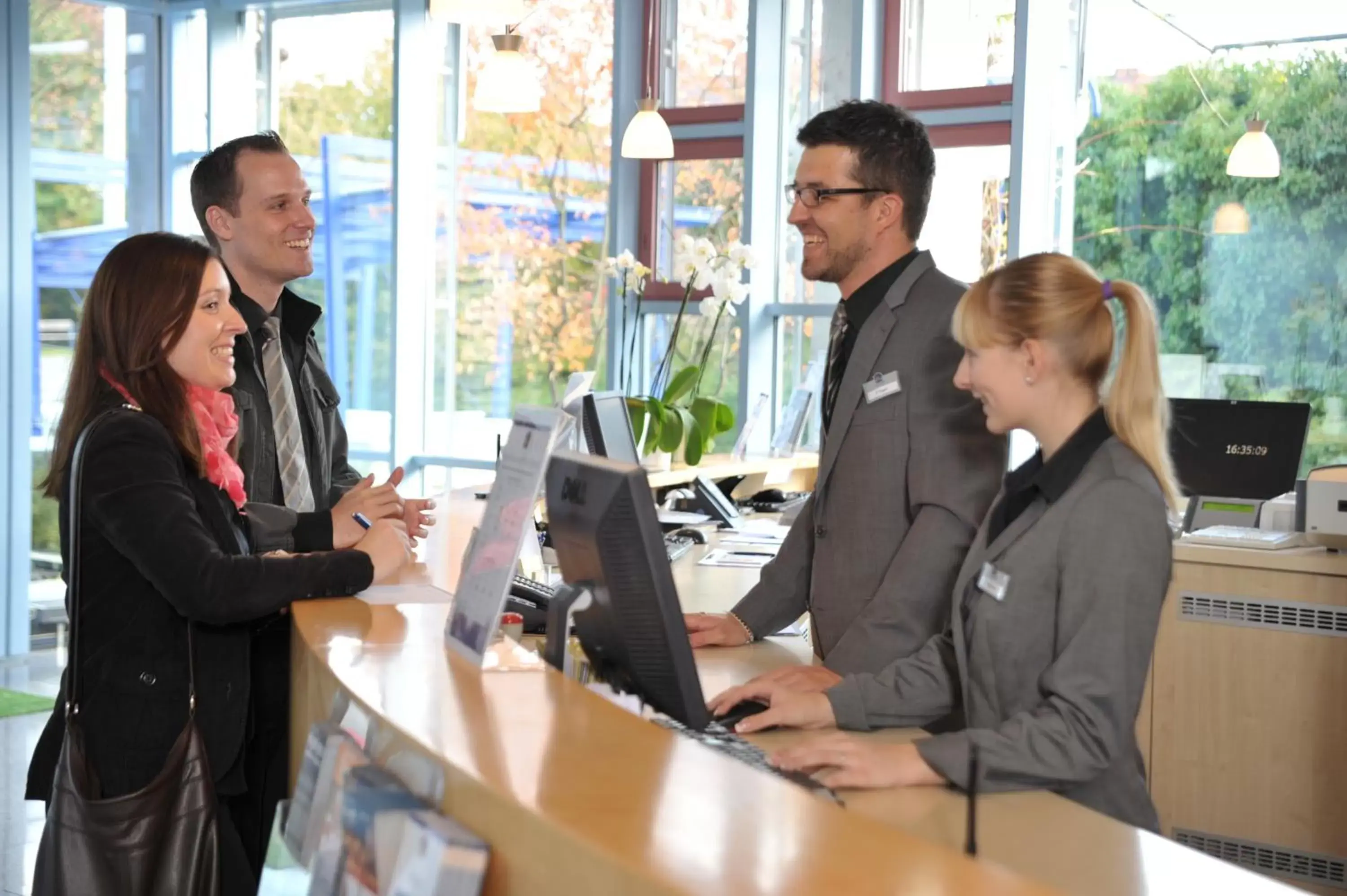 Lobby or reception in Best Western Plus Palatin Kongresshotel