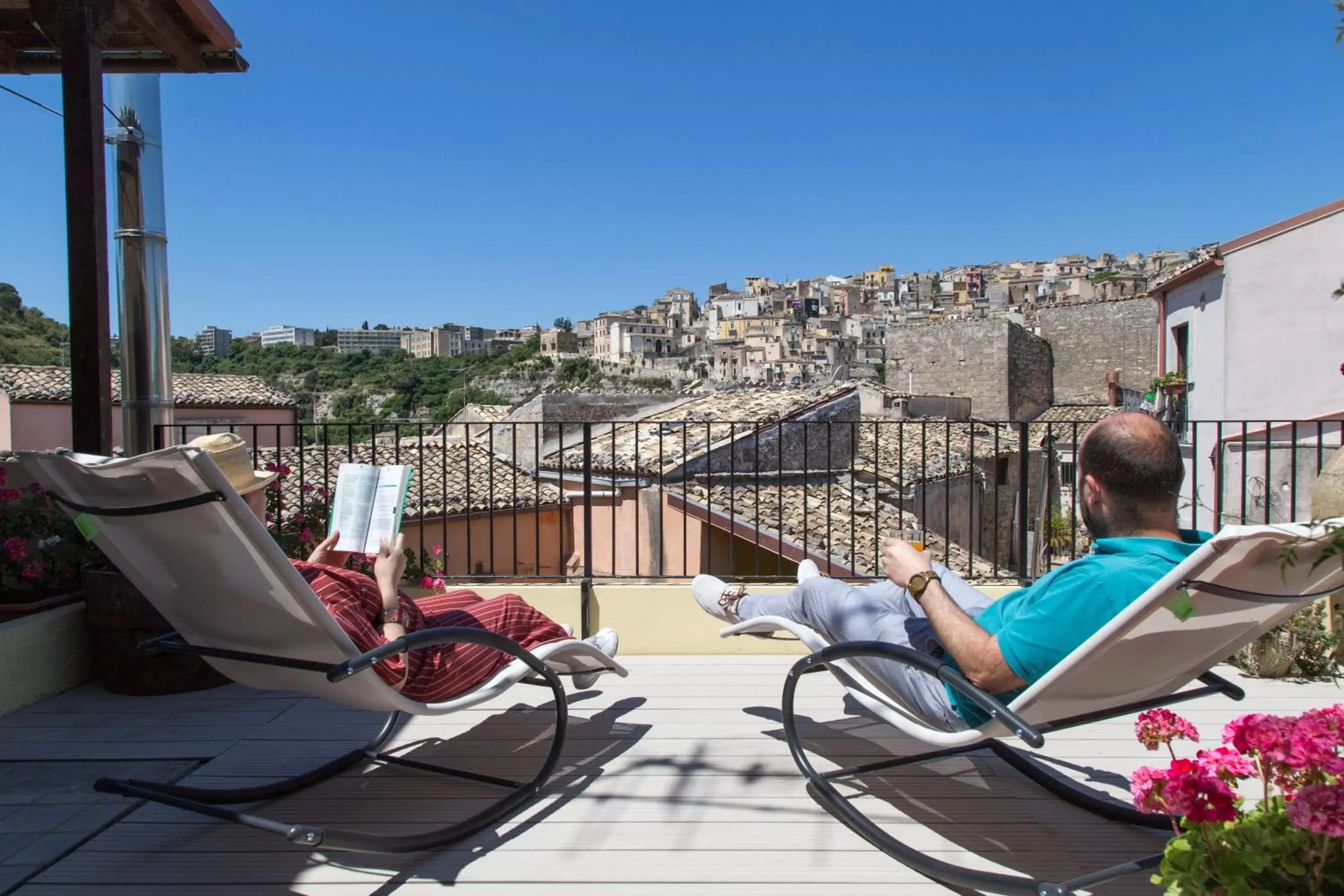 Balcony/Terrace in B&B Giardino Di Pietra