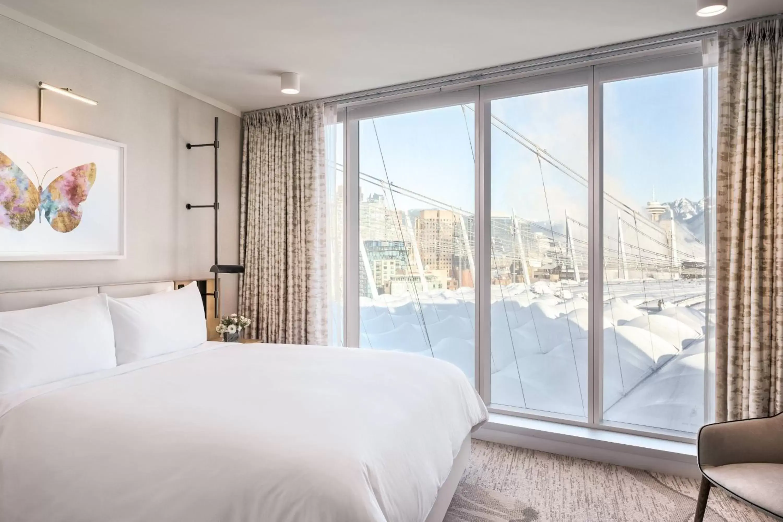 Bedroom in JW Marriott Parq Vancouver