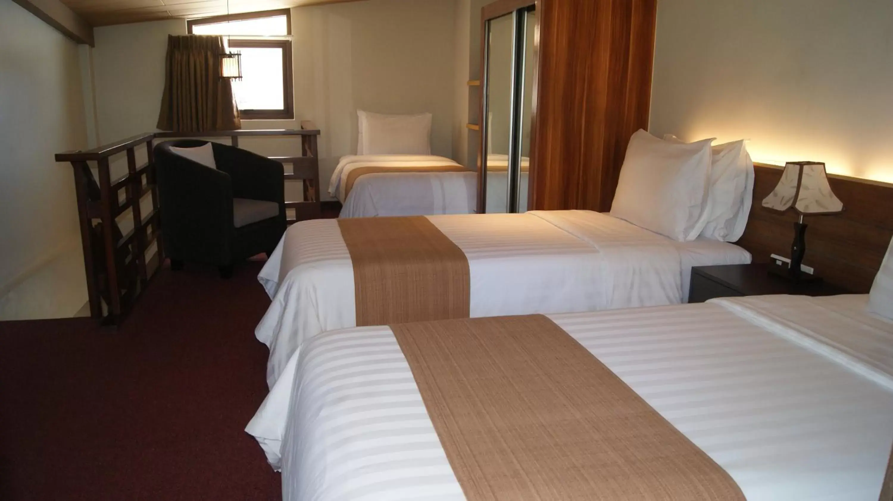 Bed in Grand Sierra Pines Hotel