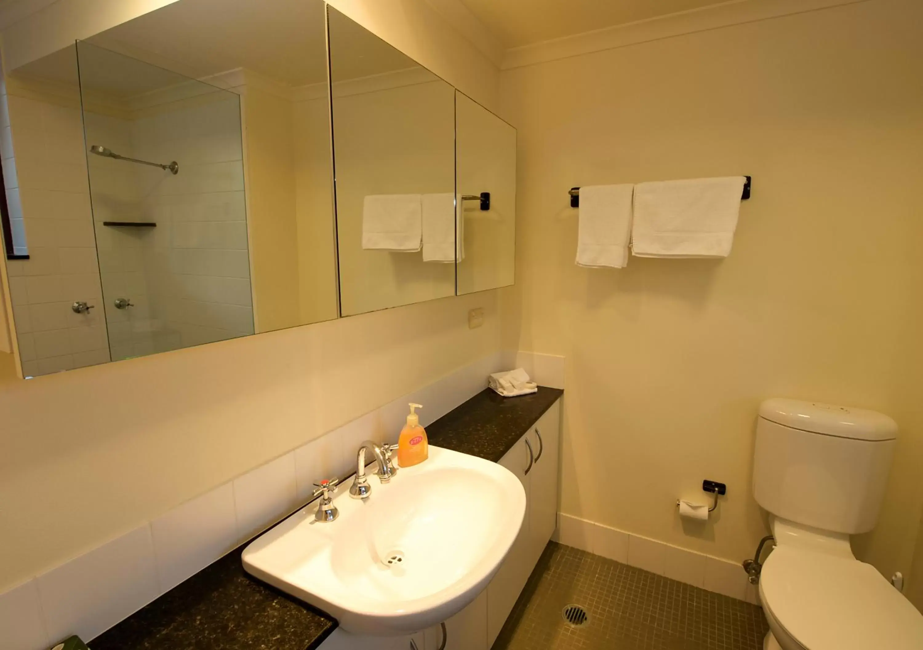 Bathroom in Byron Links Apartments