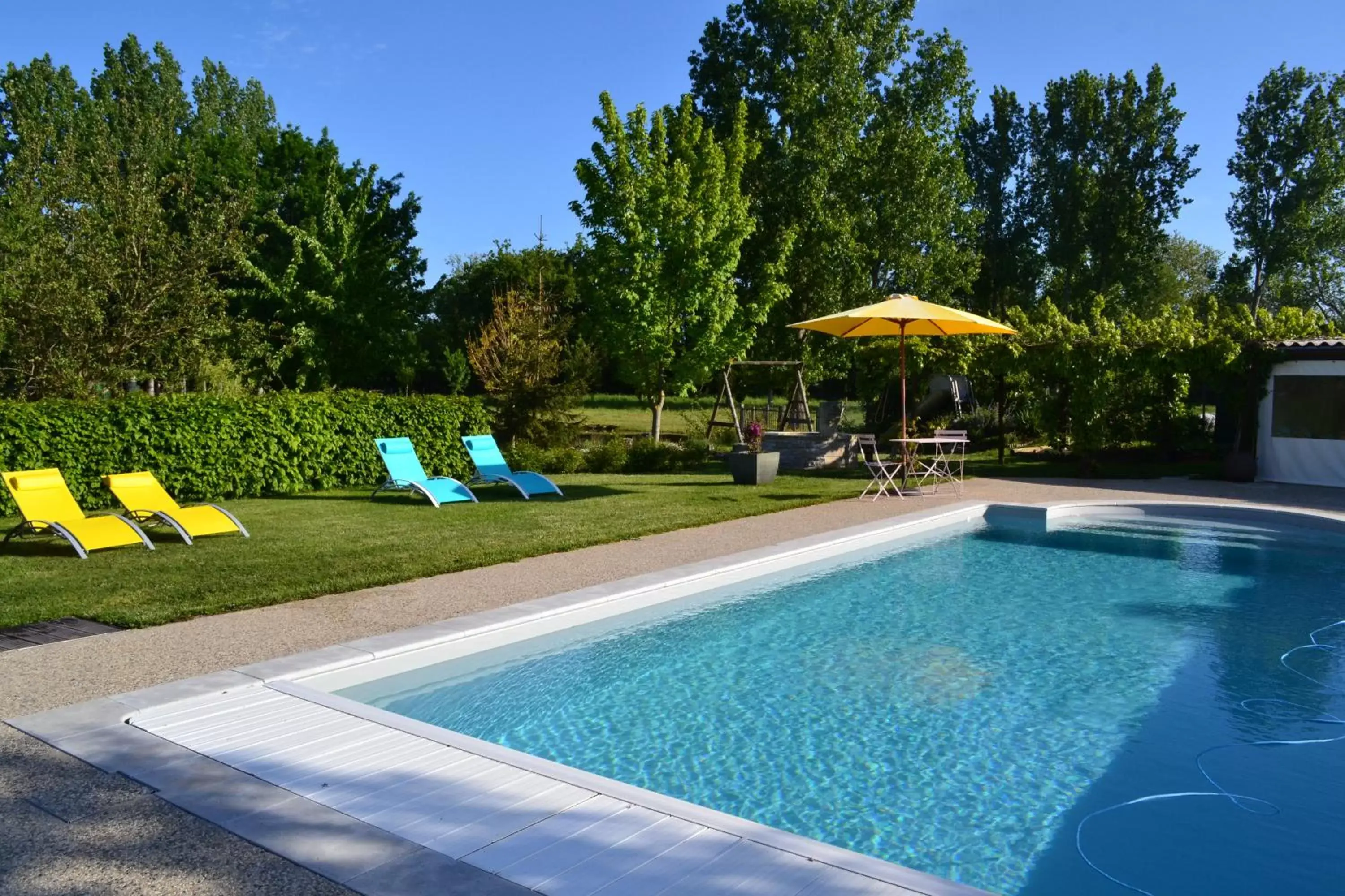 Pool view, Swimming Pool in L'instant bleu