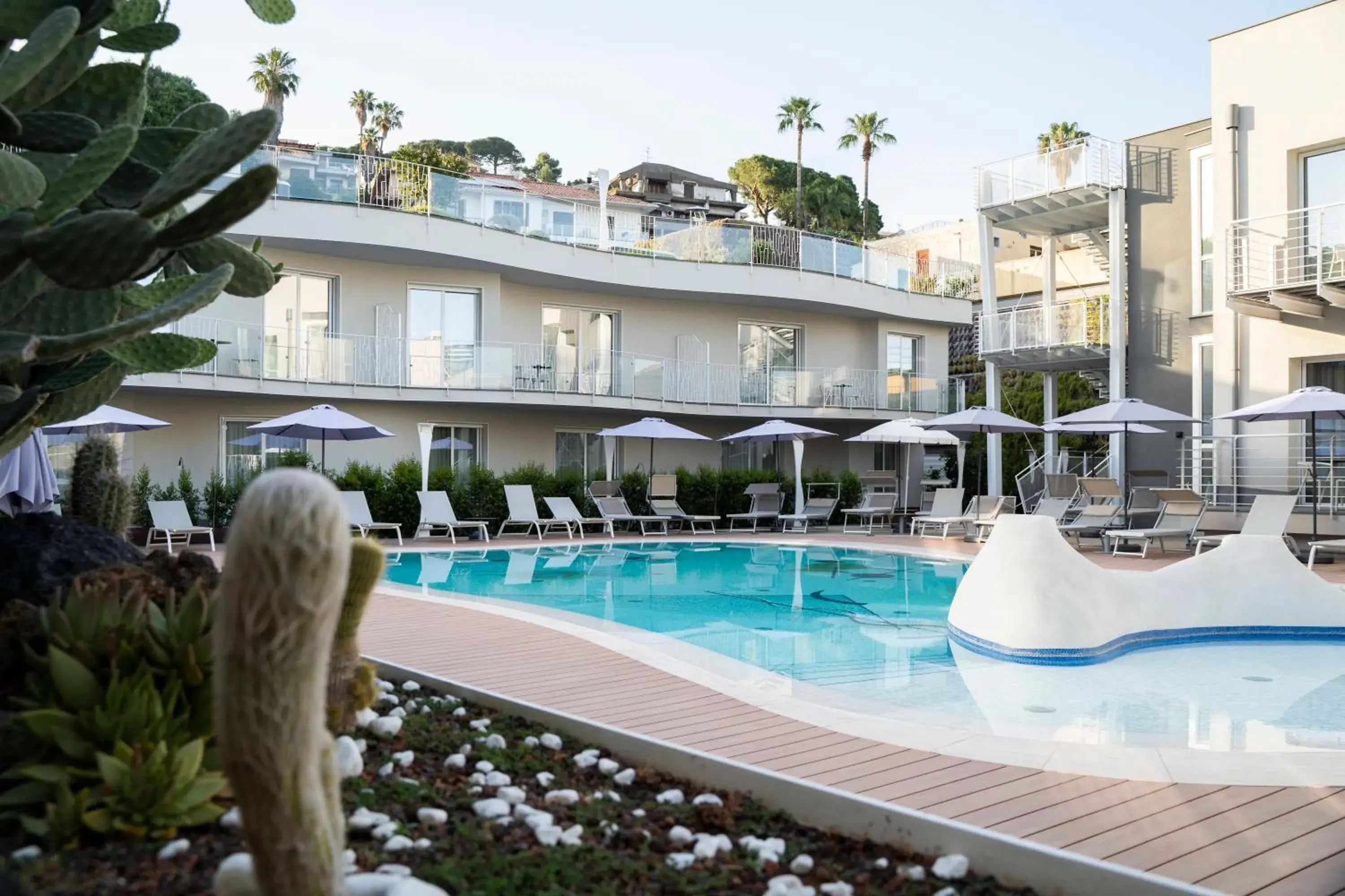 Swimming pool in Hotel Malavoglia Swimming pool in Hotel Malavoglia