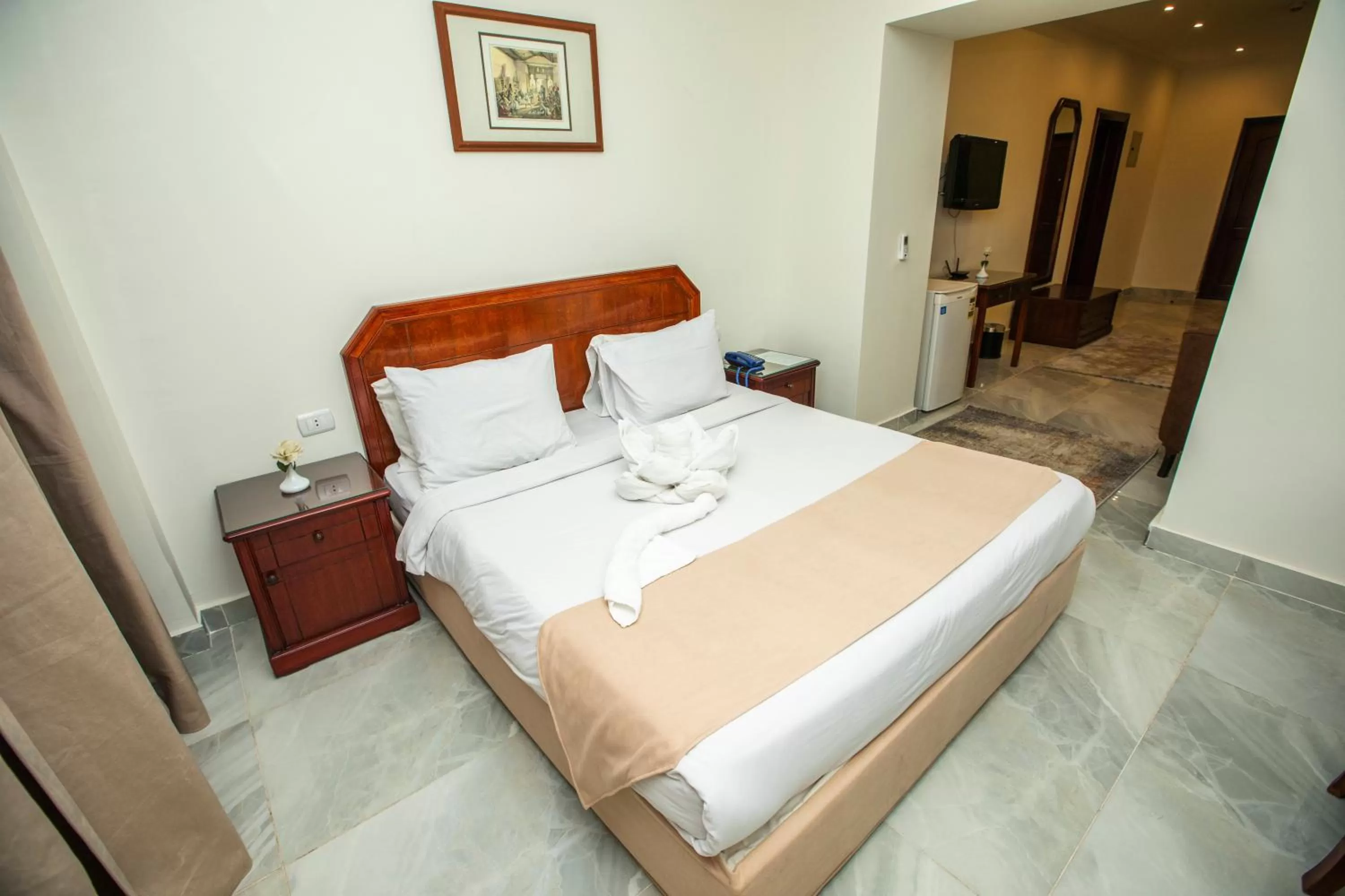 Bed in AIFU Hotel El Montazah Alexandria