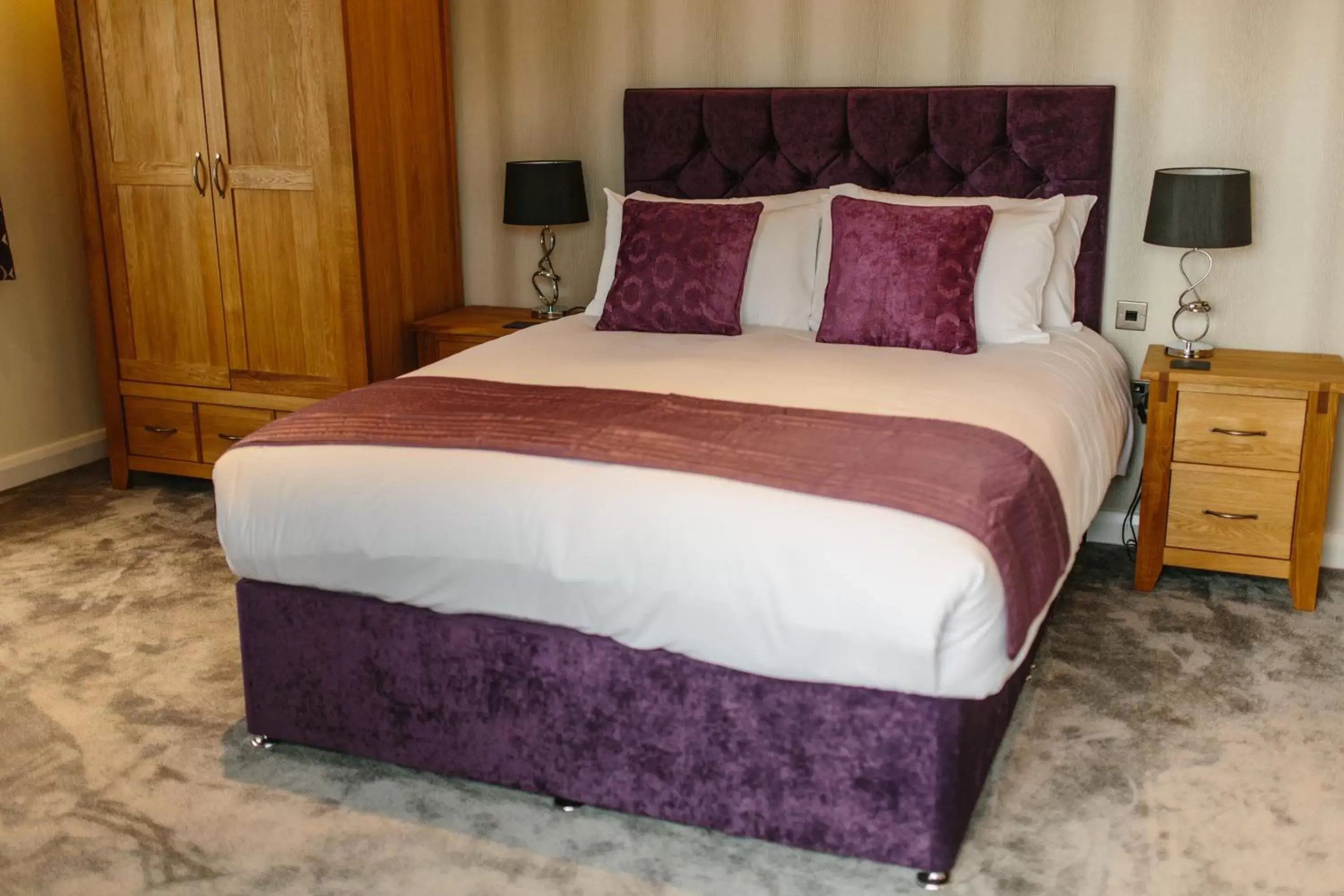 Bedroom, Bed in Charnock Farm Motel