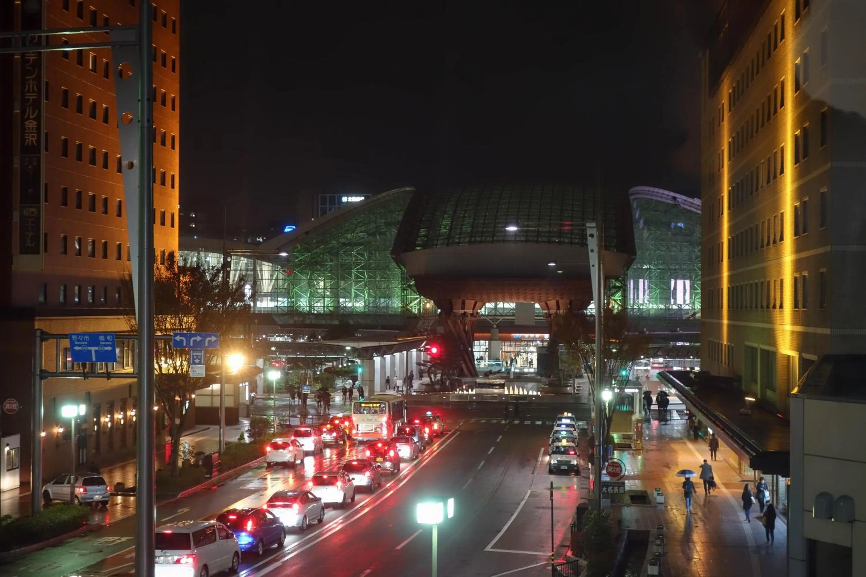 Night in Blue Hour Kanazawa