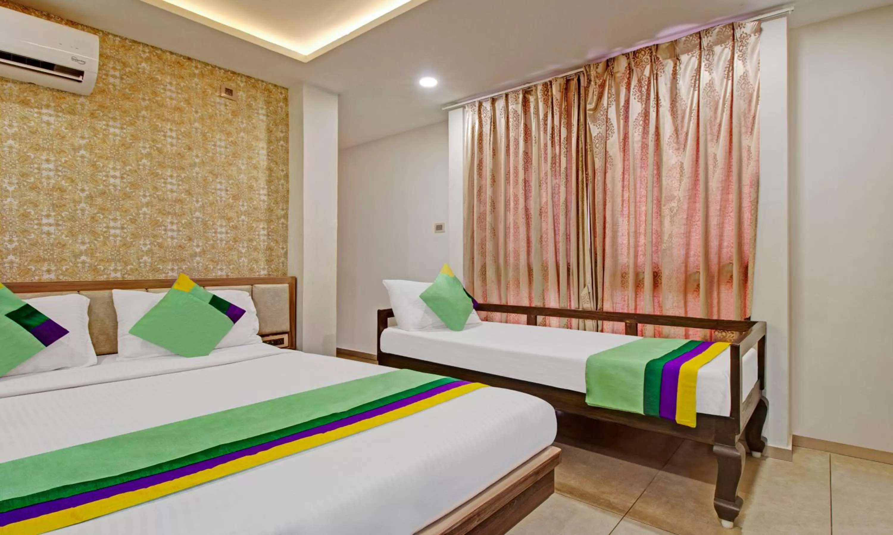 Bed in Treebo Usha Vasavi Alipiri Road, 2 Km From Tirupati Central Bus Station