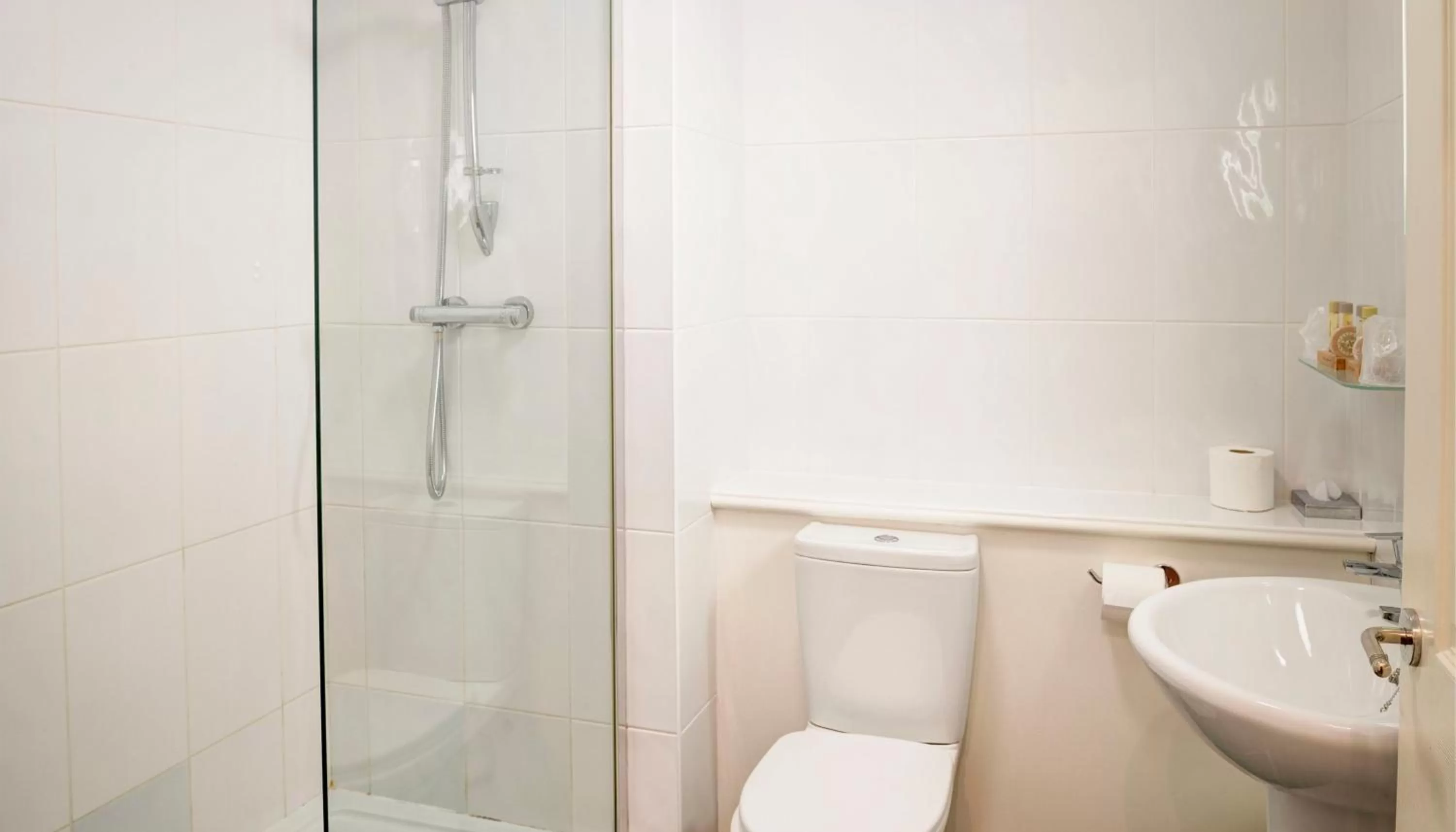 Shower in Best Western The Royal Chase Hotel