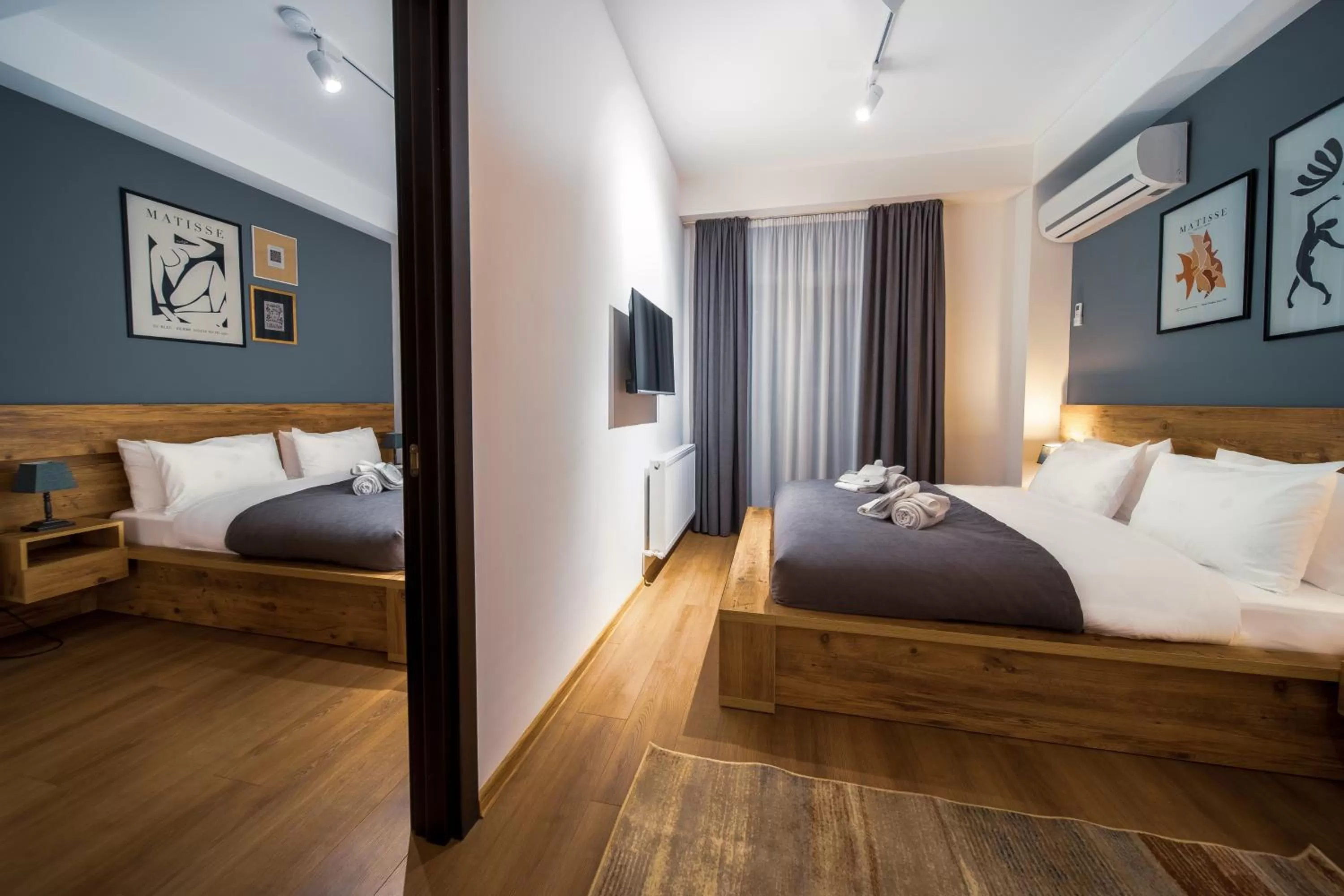 Bed in Reed Hotel Tbilisi