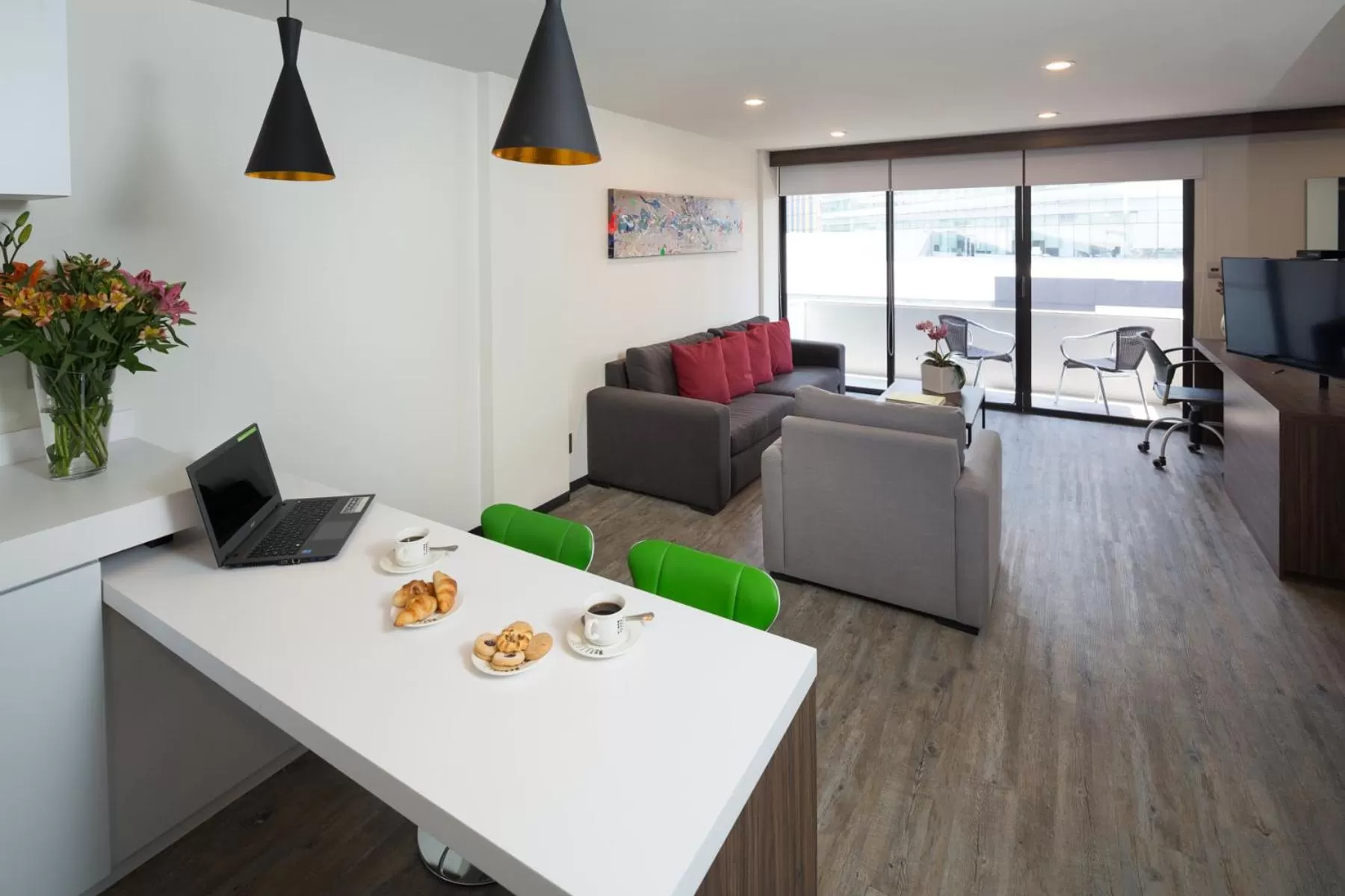 Living room in FlowSuites WTC