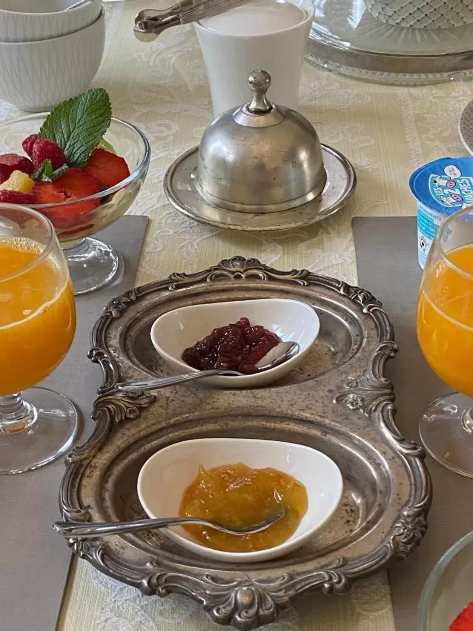 Continental breakfast in Villa Fresquet
