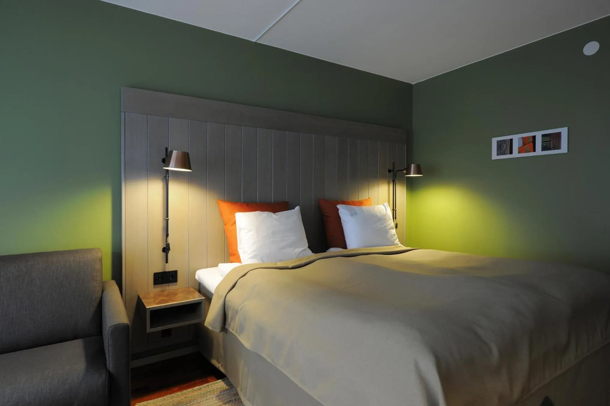 Photo of the whole room, Bed in Quality Hotel Grand Falun