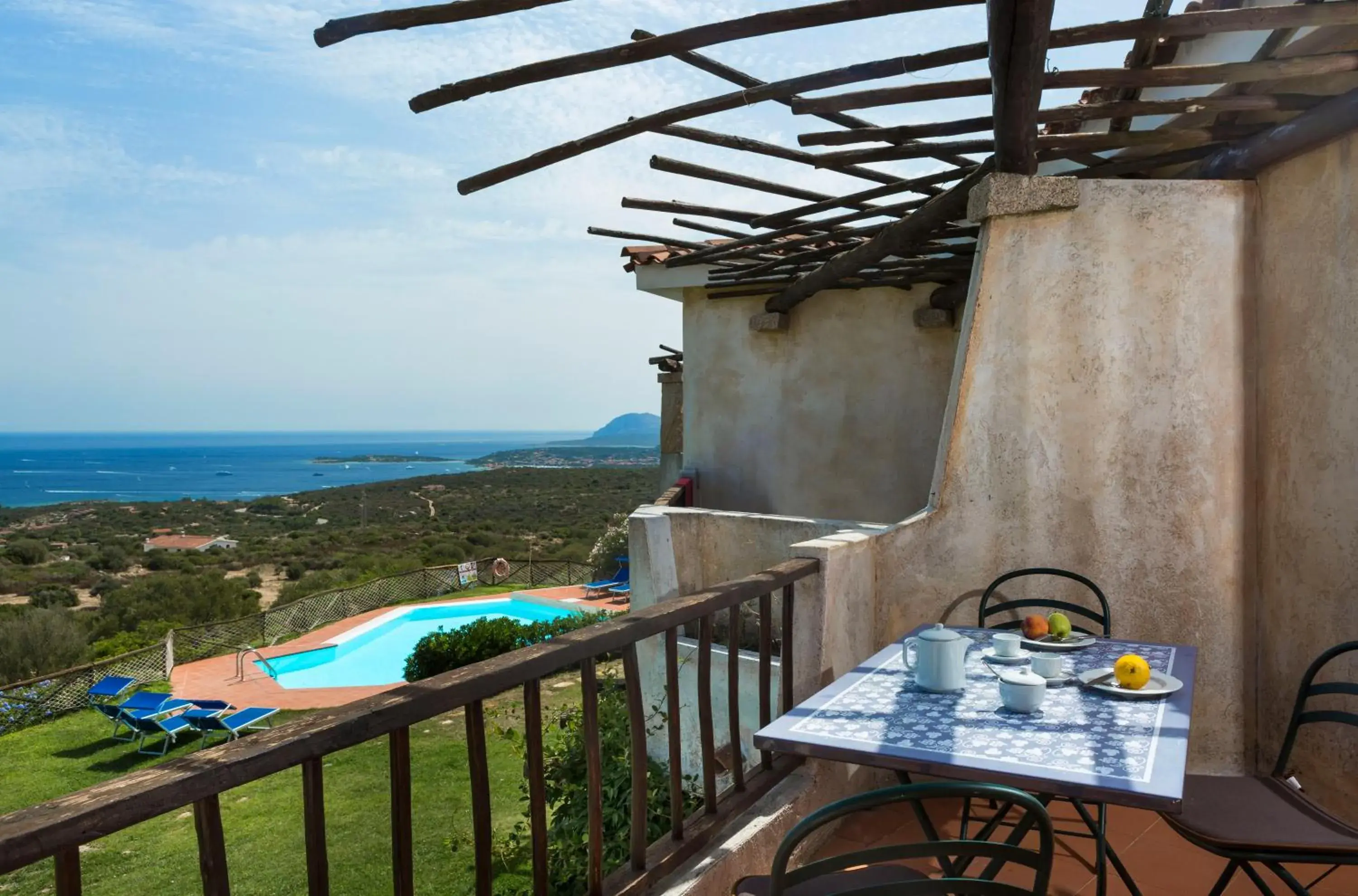 Balcony/Terrace in Hotel Rocce Sarde