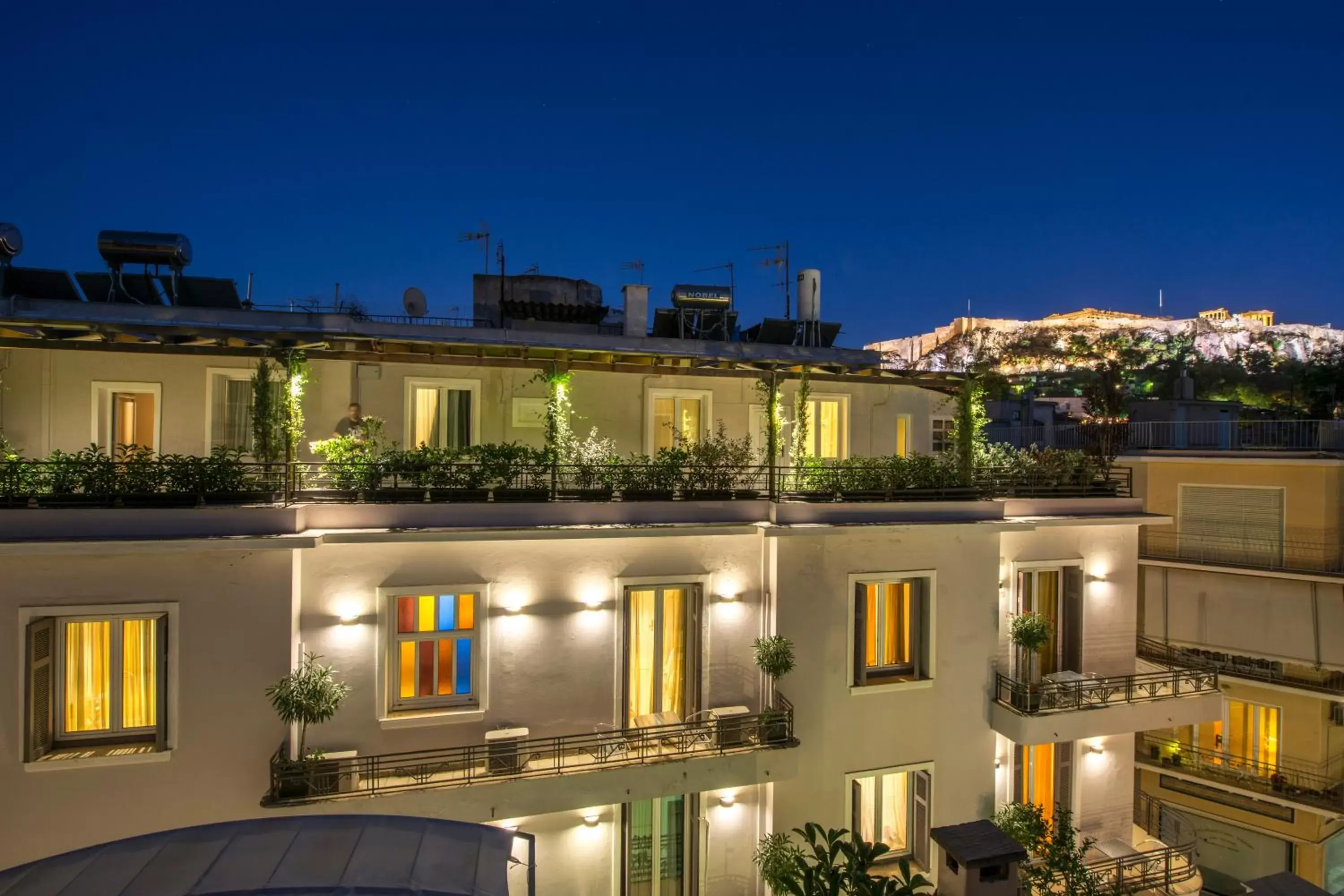 Property building in Kimon Hotel Athens