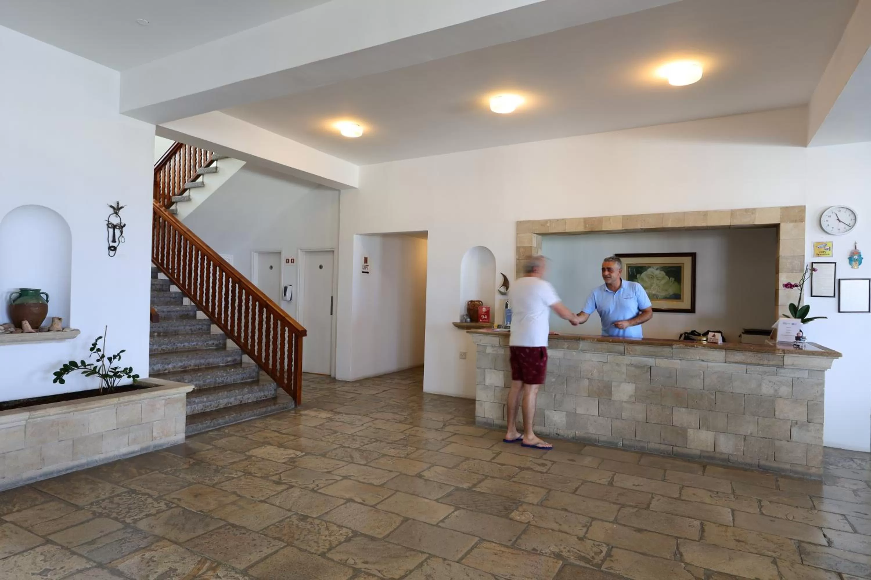 Staff in Axiothea Hotel