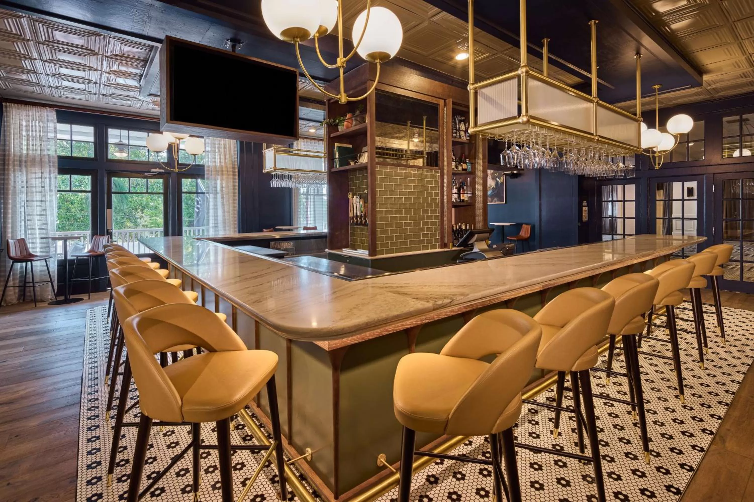 Lounge or bar in The Partridge Inn Augusta, Curio Collection by Hilton