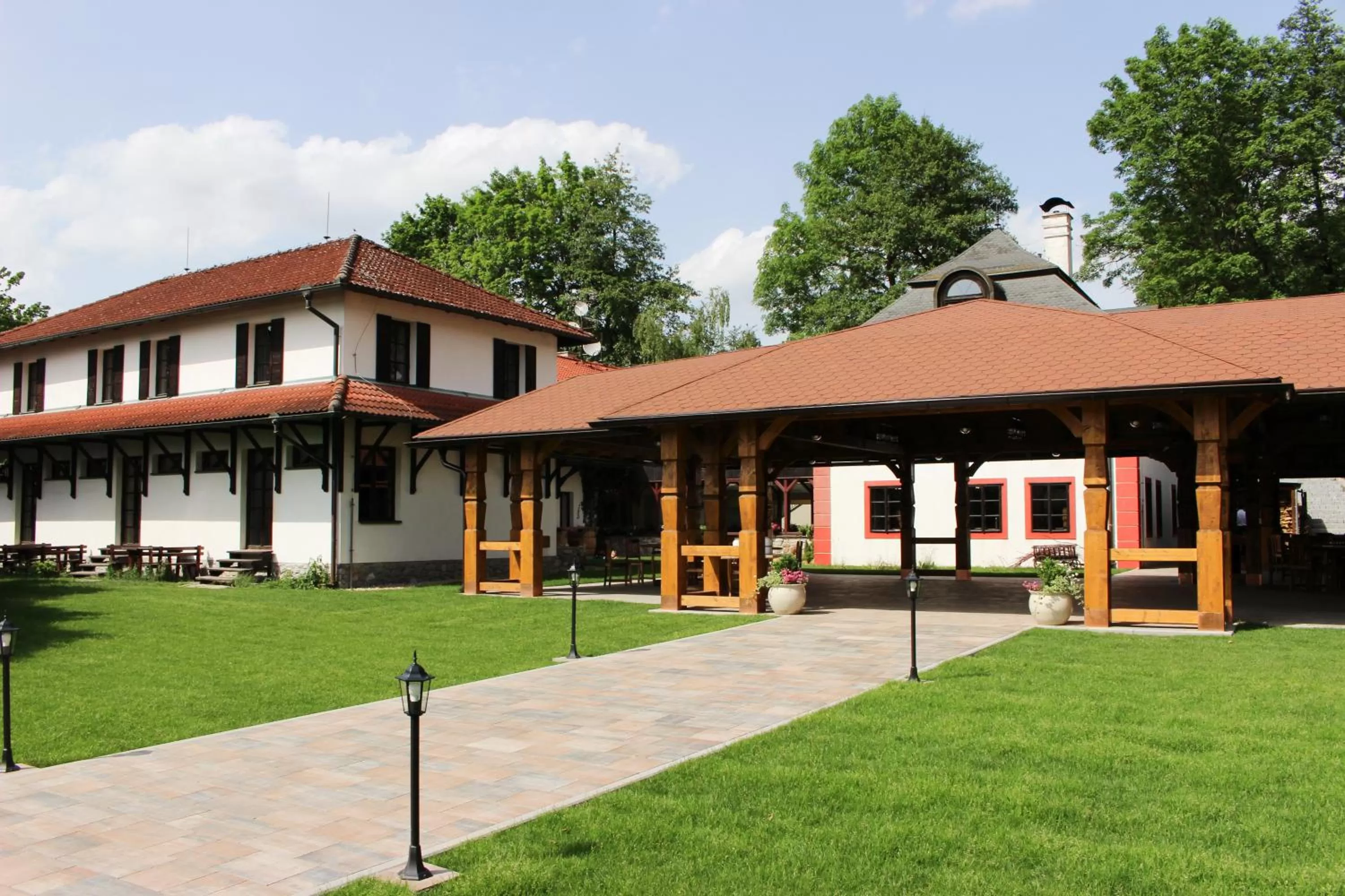 Property Building in Resort Mlýn Černovice