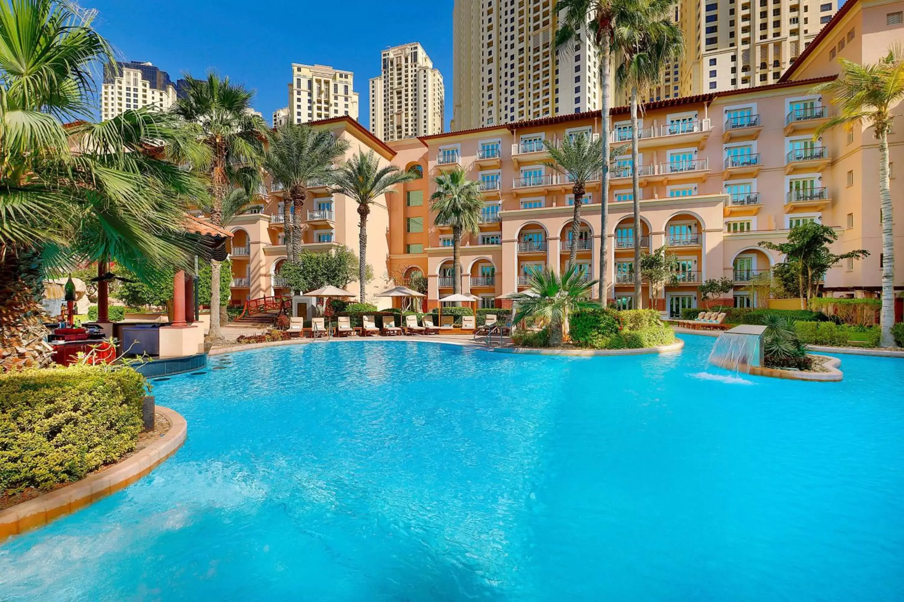 Swimming pool, Property Building in The Ritz-Carlton, Dubai