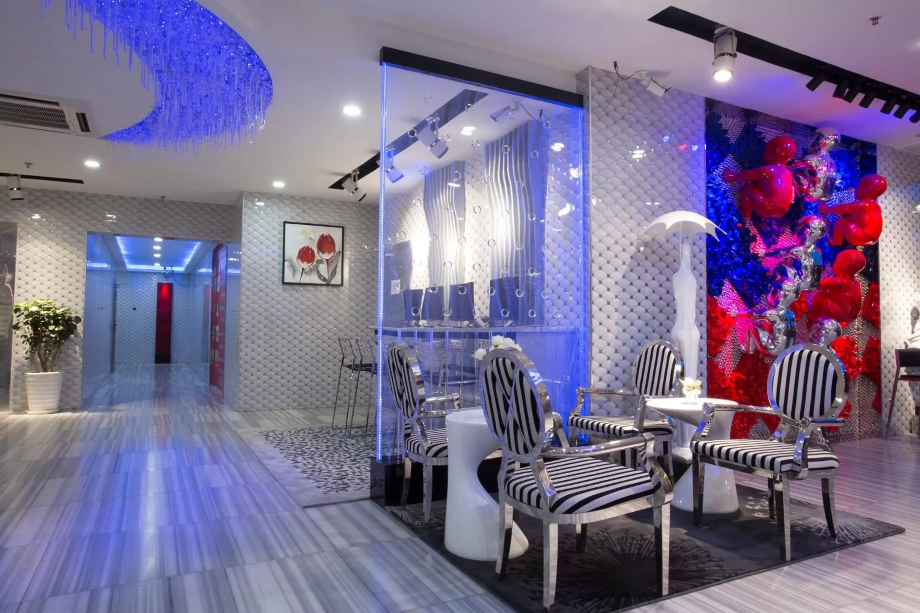 Lobby or reception in Guangzhou Planet Hotel Lobby or reception in Guangzhou Planet Hotel