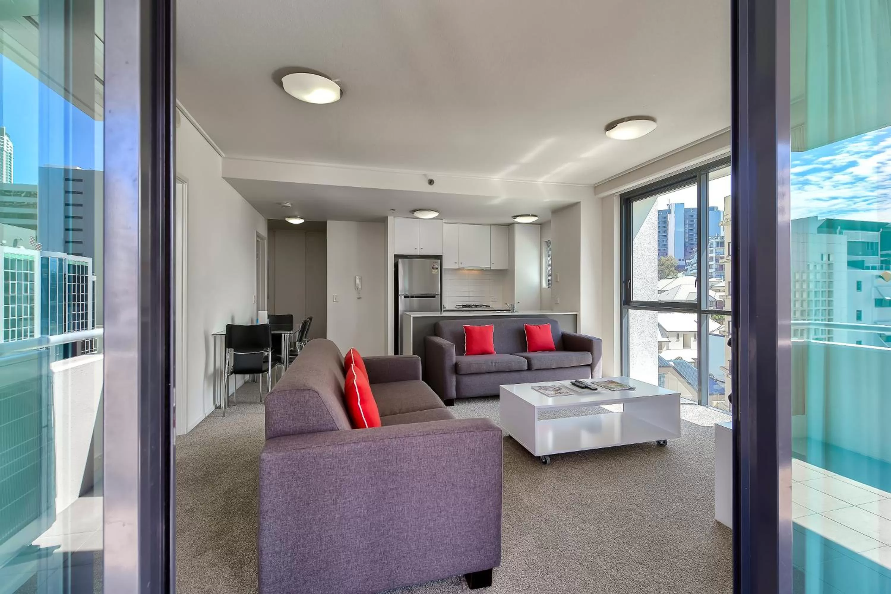 Living room in SKD Suites