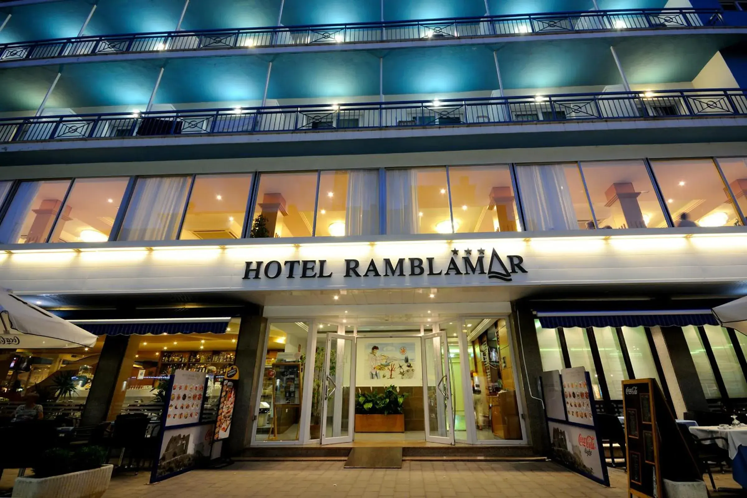 Facade/entrance in Hotel Ramblamar