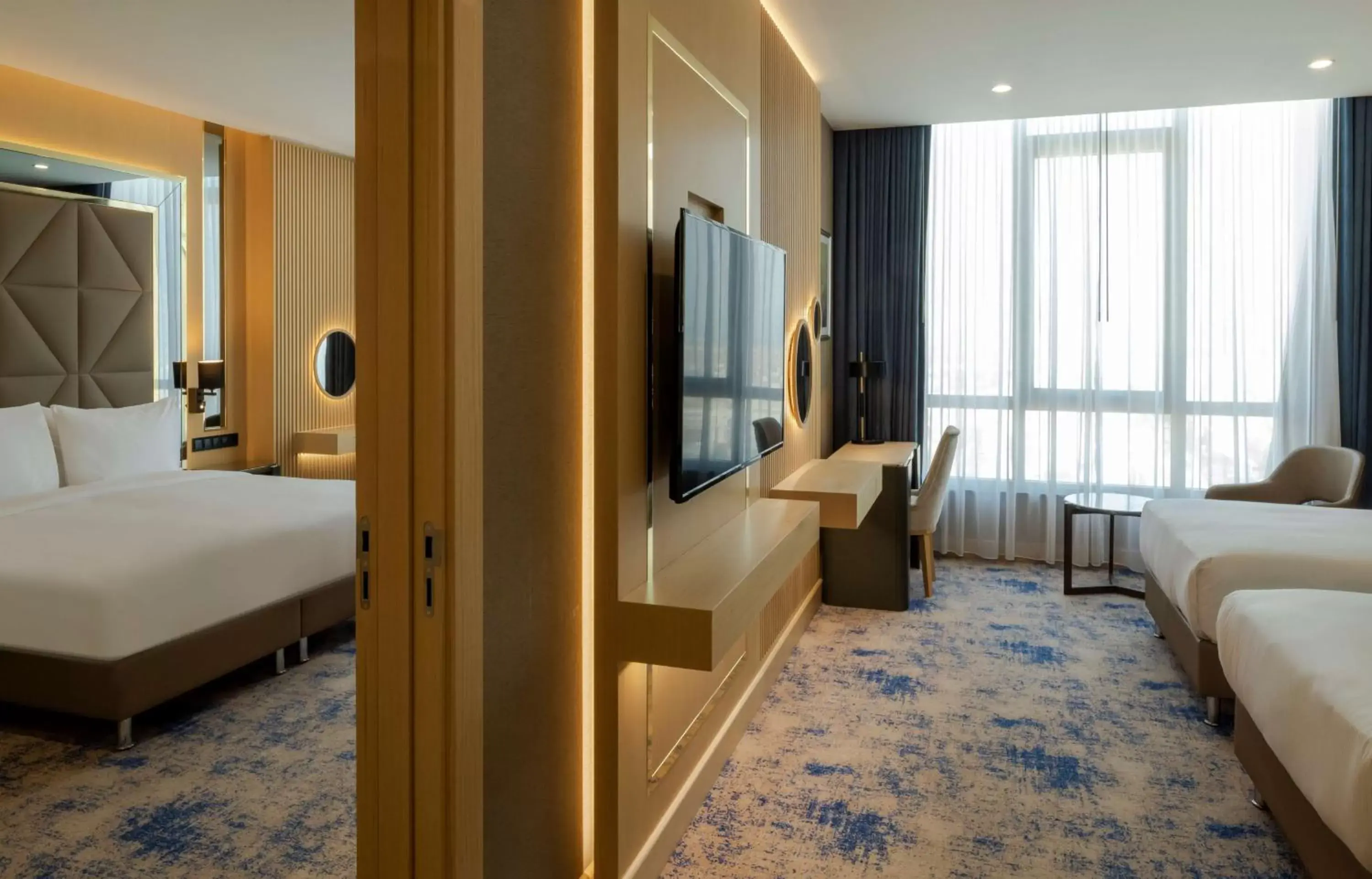 Bedroom, Bed in DoubleTree by Hilton Manisa