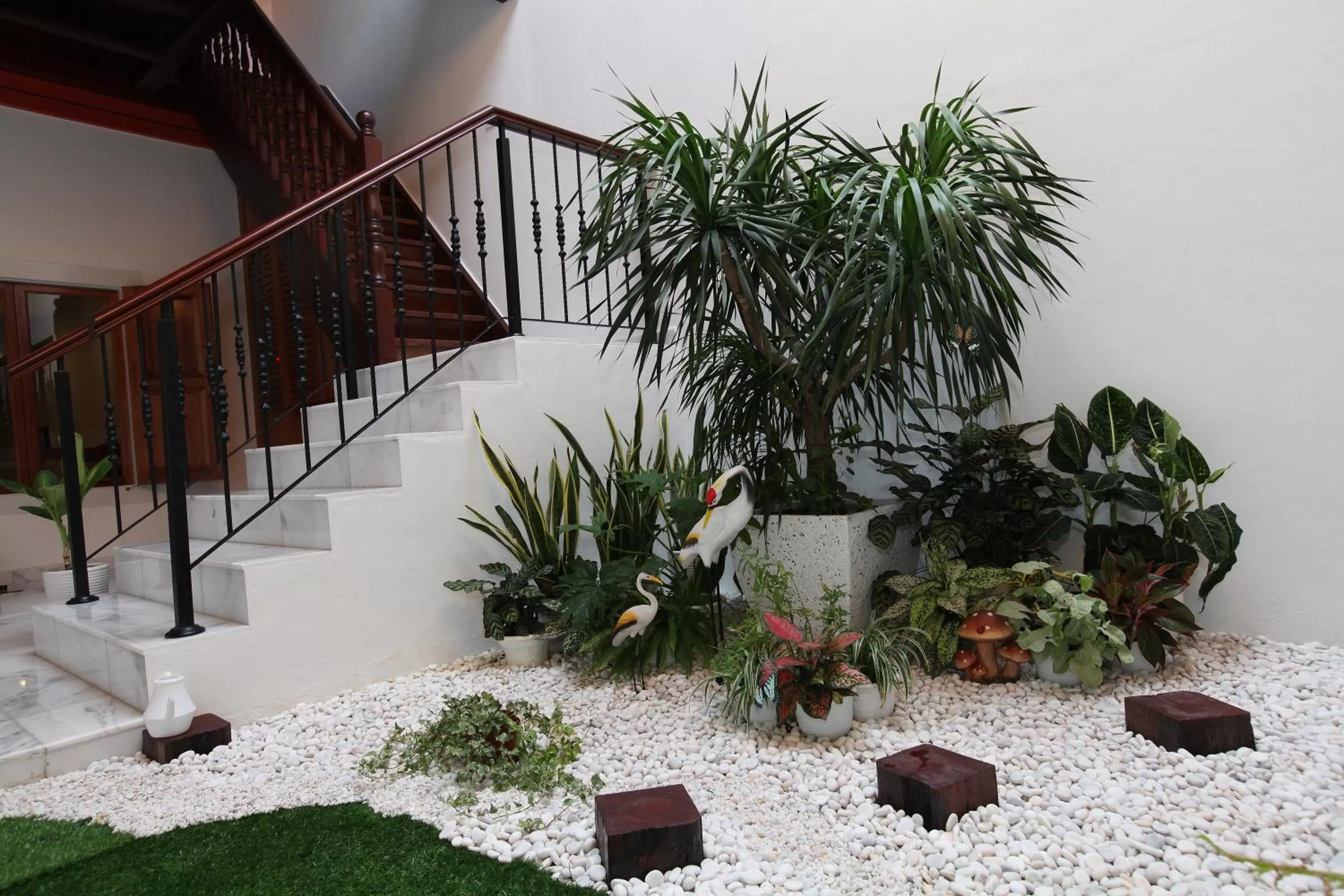 Decorative detail in Gingerflower Boutique Hotel