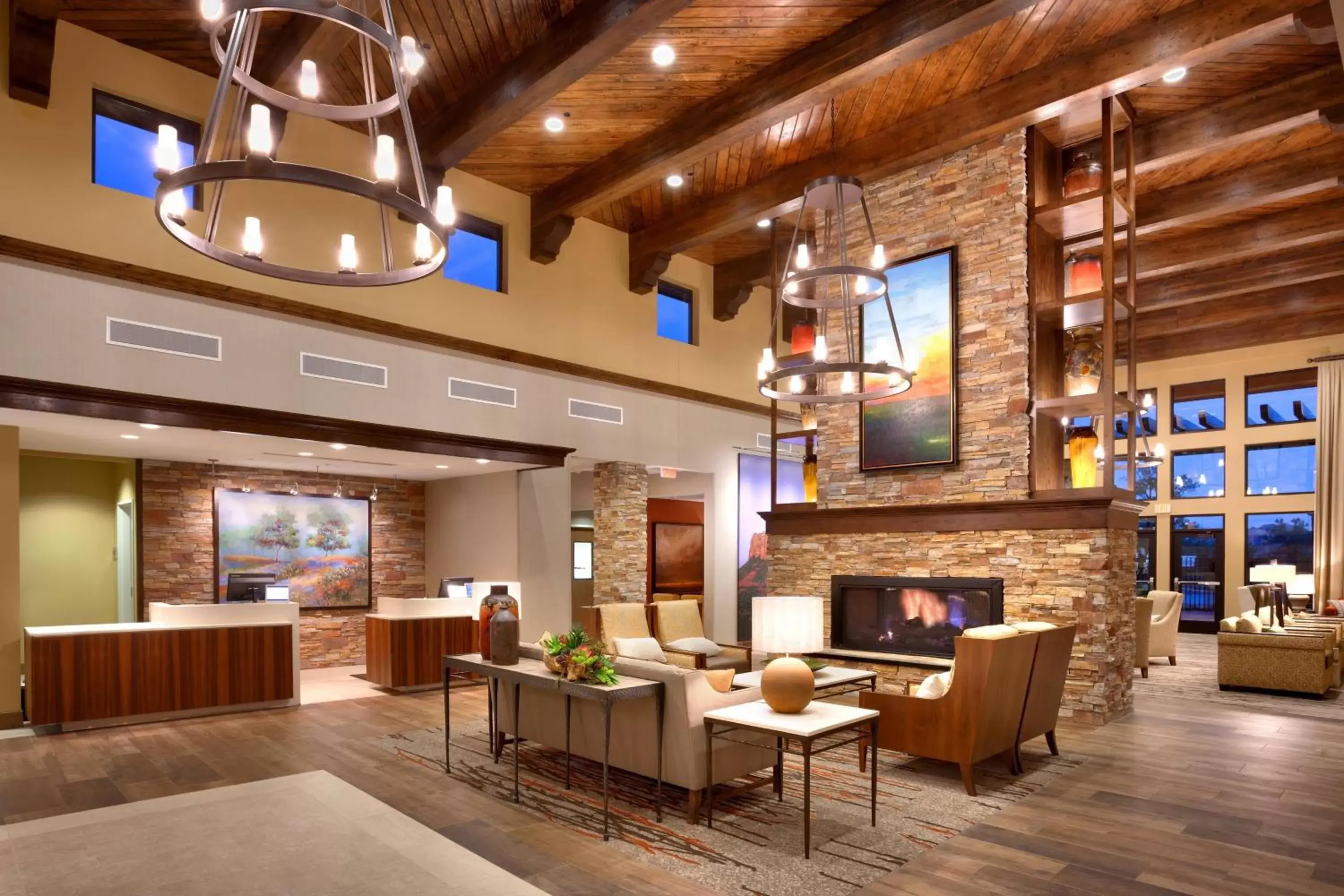 Lobby or reception, Lobby/Reception in Courtyard by Marriott Sedona