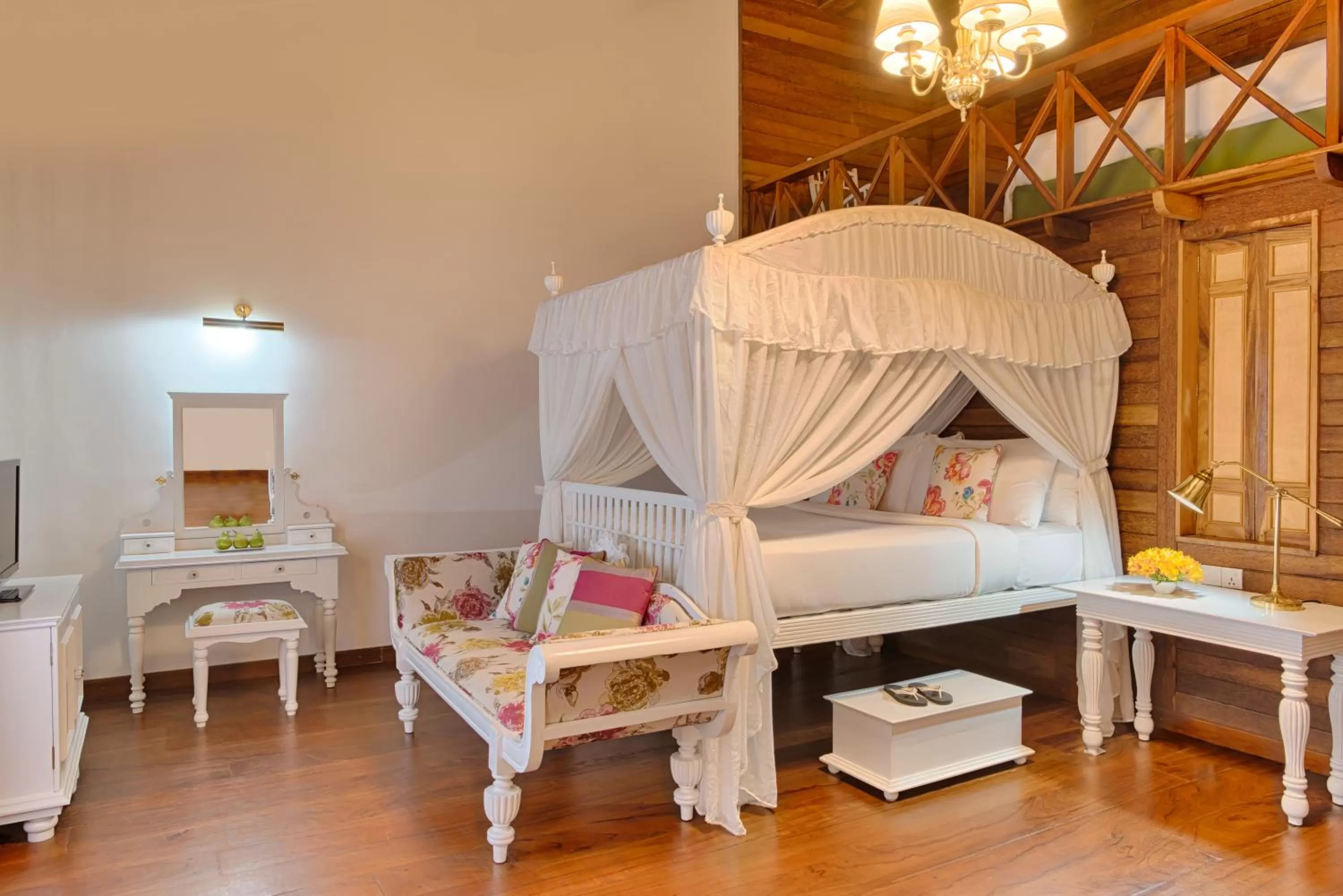 Bed in Jetwing St Andrew's