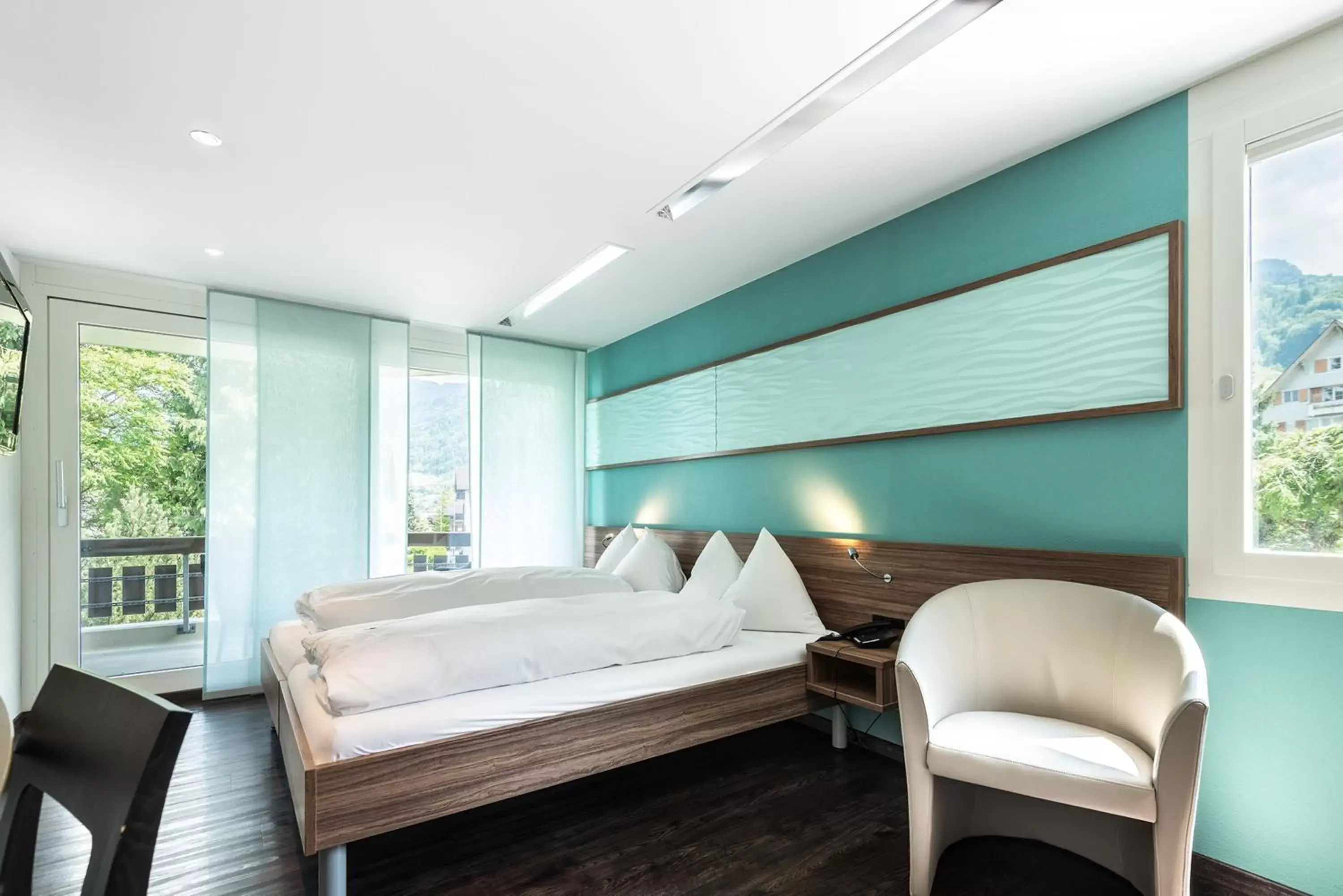 Bed in Superior Hotel Nidwaldnerhof