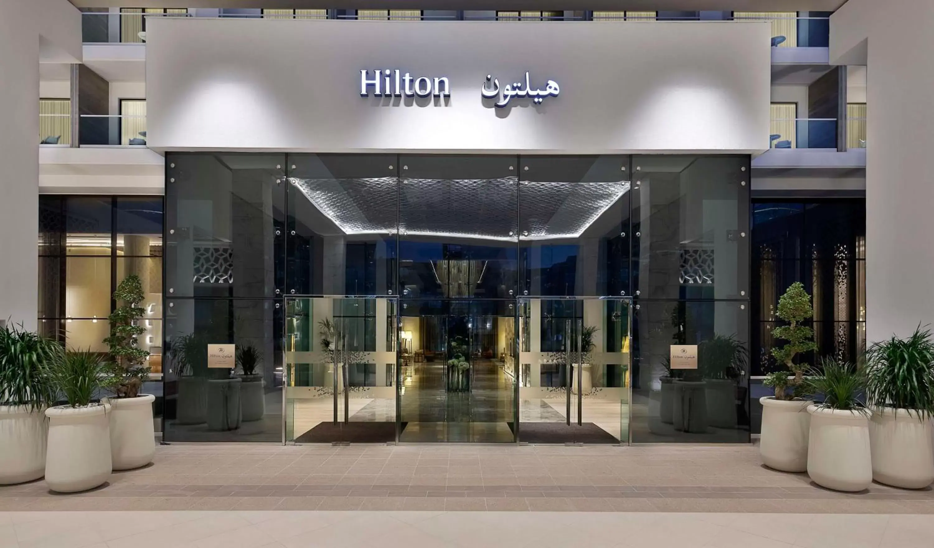 Property building in Hilton Abu Dhabi Yas Island