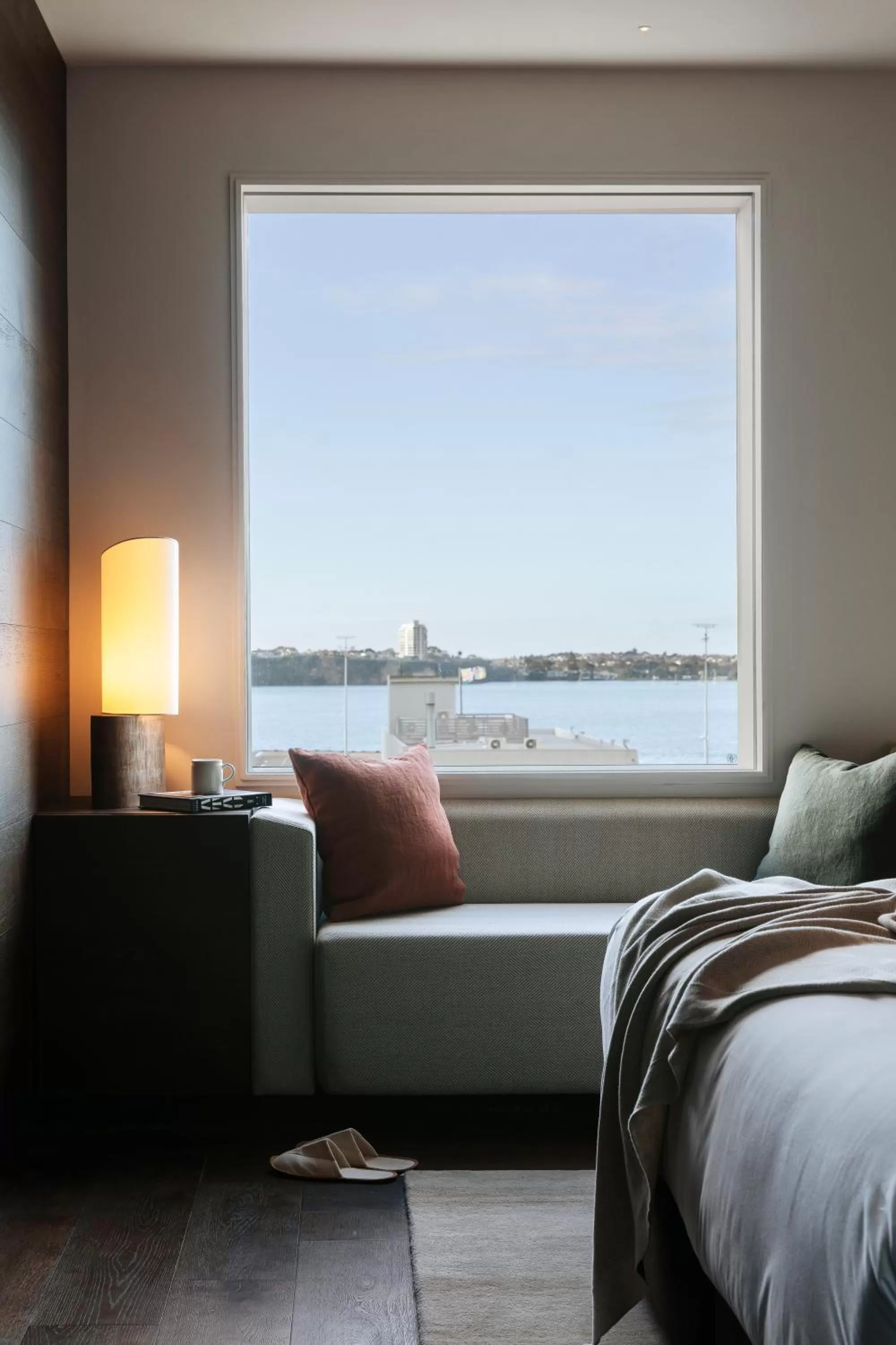 Seating area, Bed in The Hotel Britomart