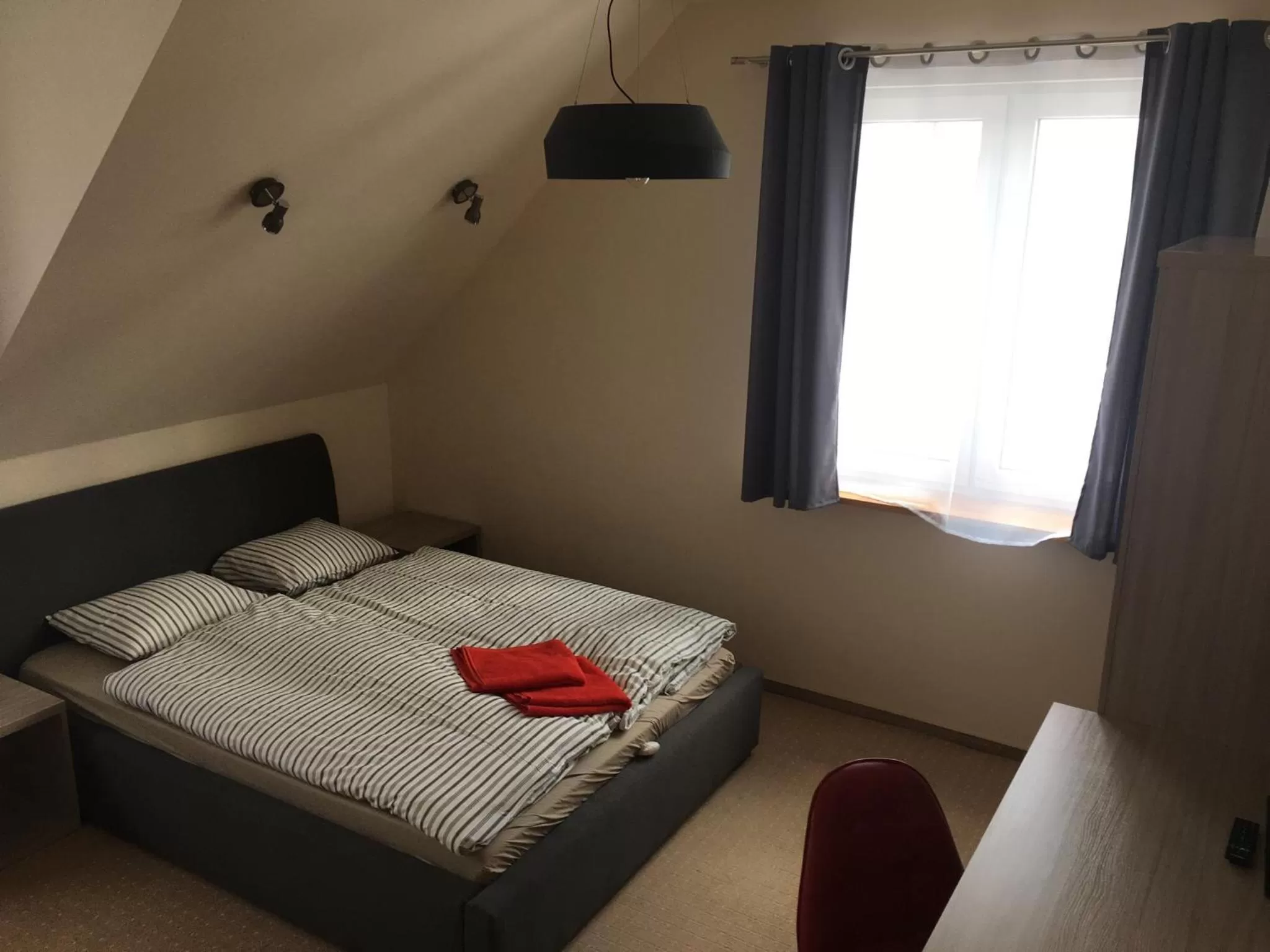 Bedroom, Bed in dask resort