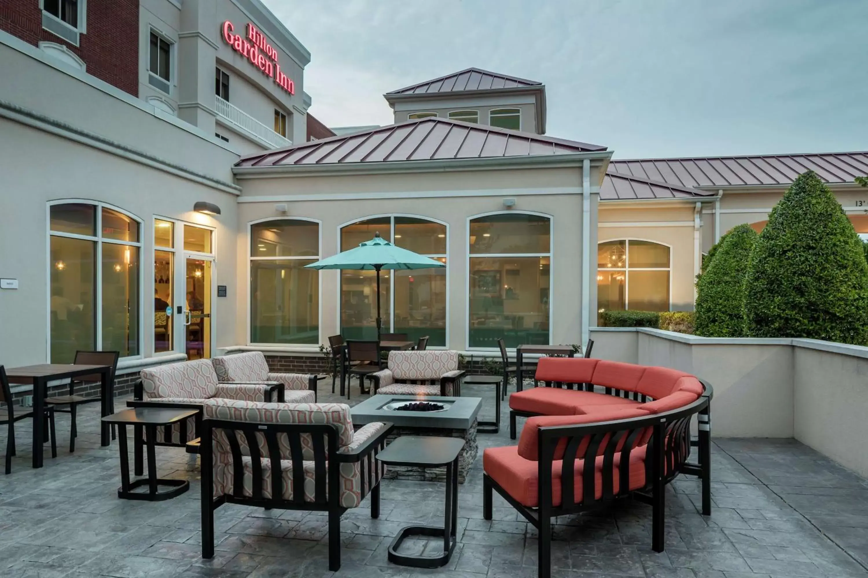 Patio in Hilton Garden Inn DFW North Grapevine