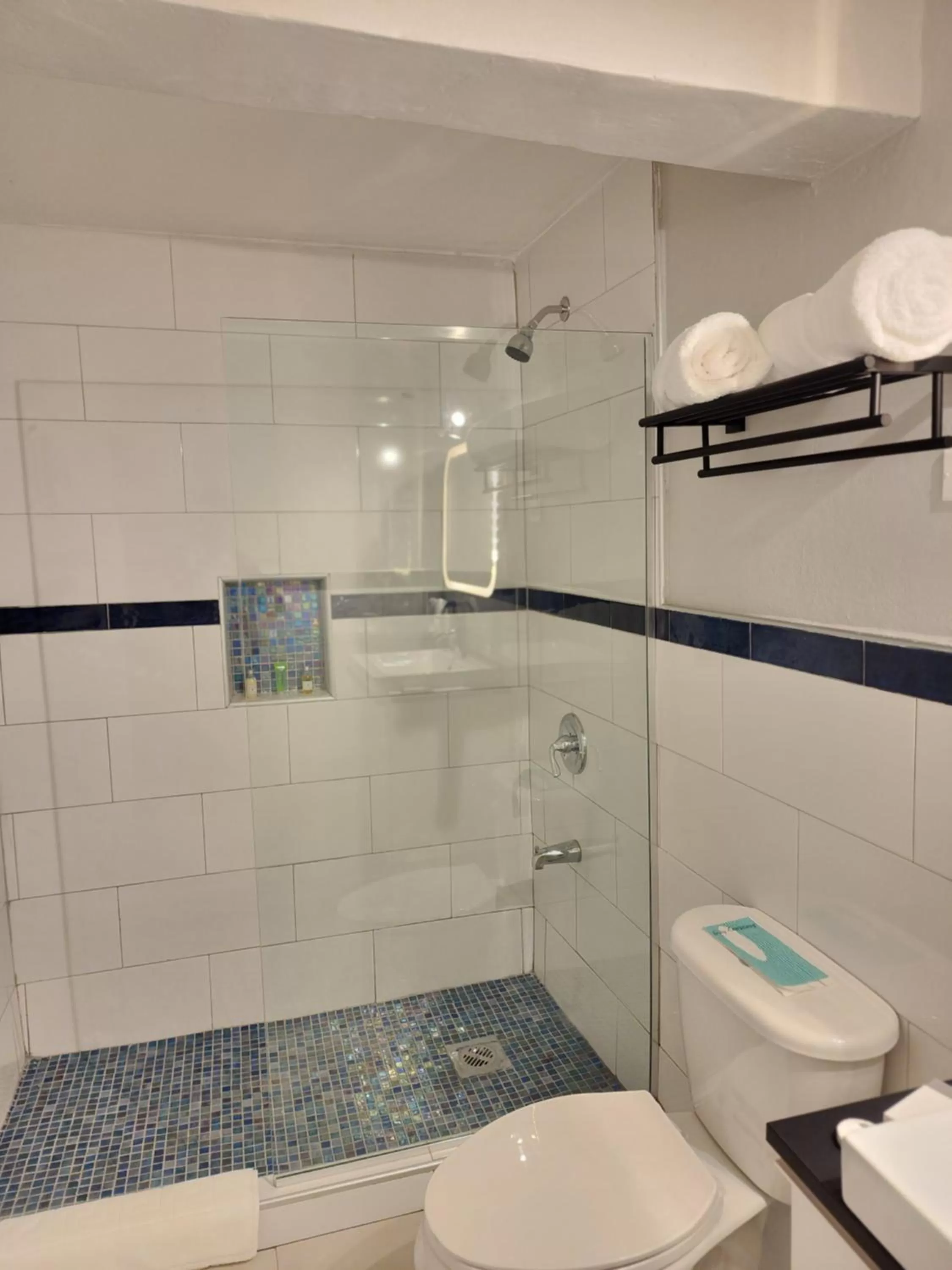 Shower, Bathroom in Luxe Beach Resort