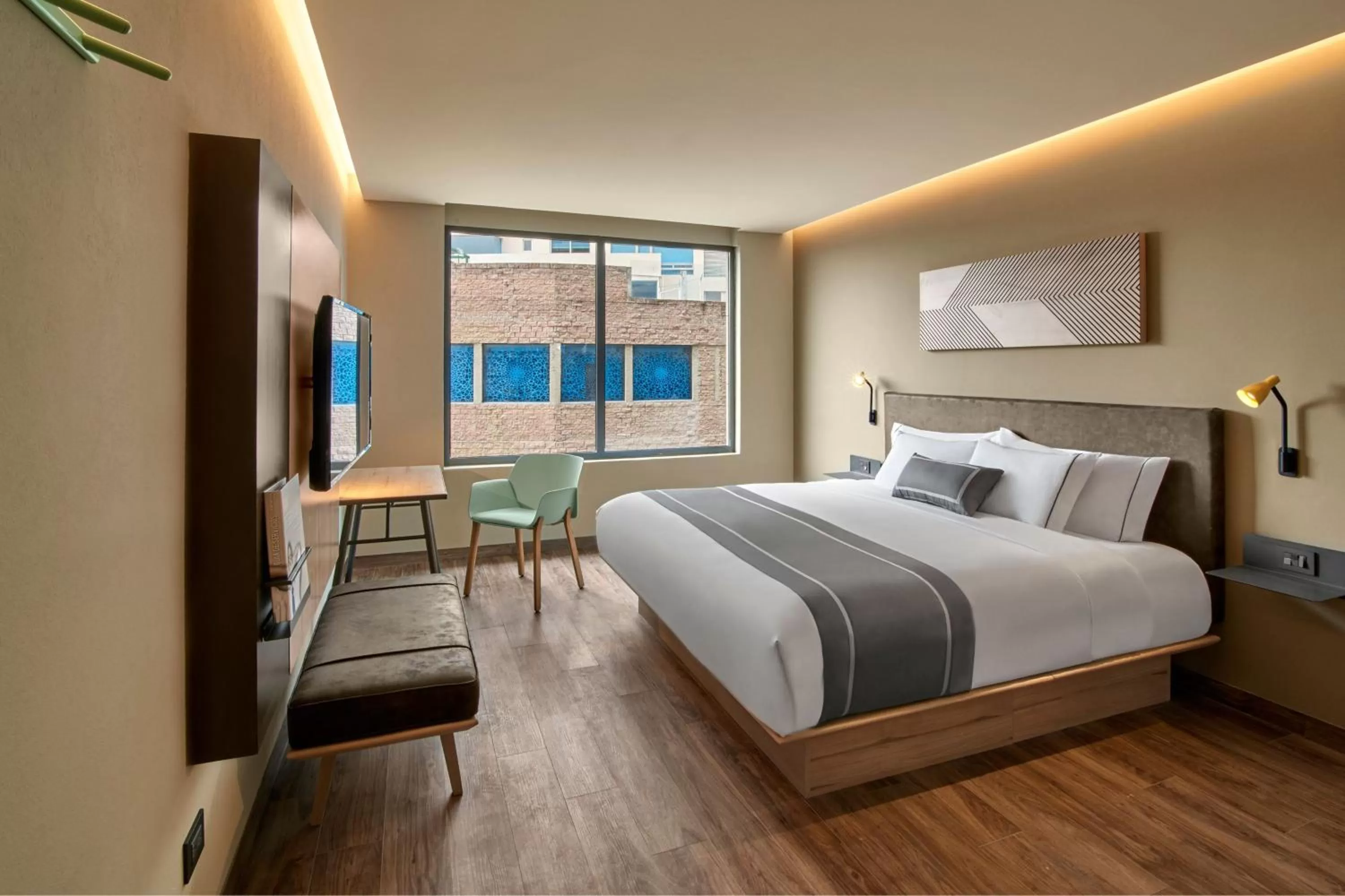 Bedroom, Bed in City Express Plus by Marriott Ciudad de Mexico Interlomas