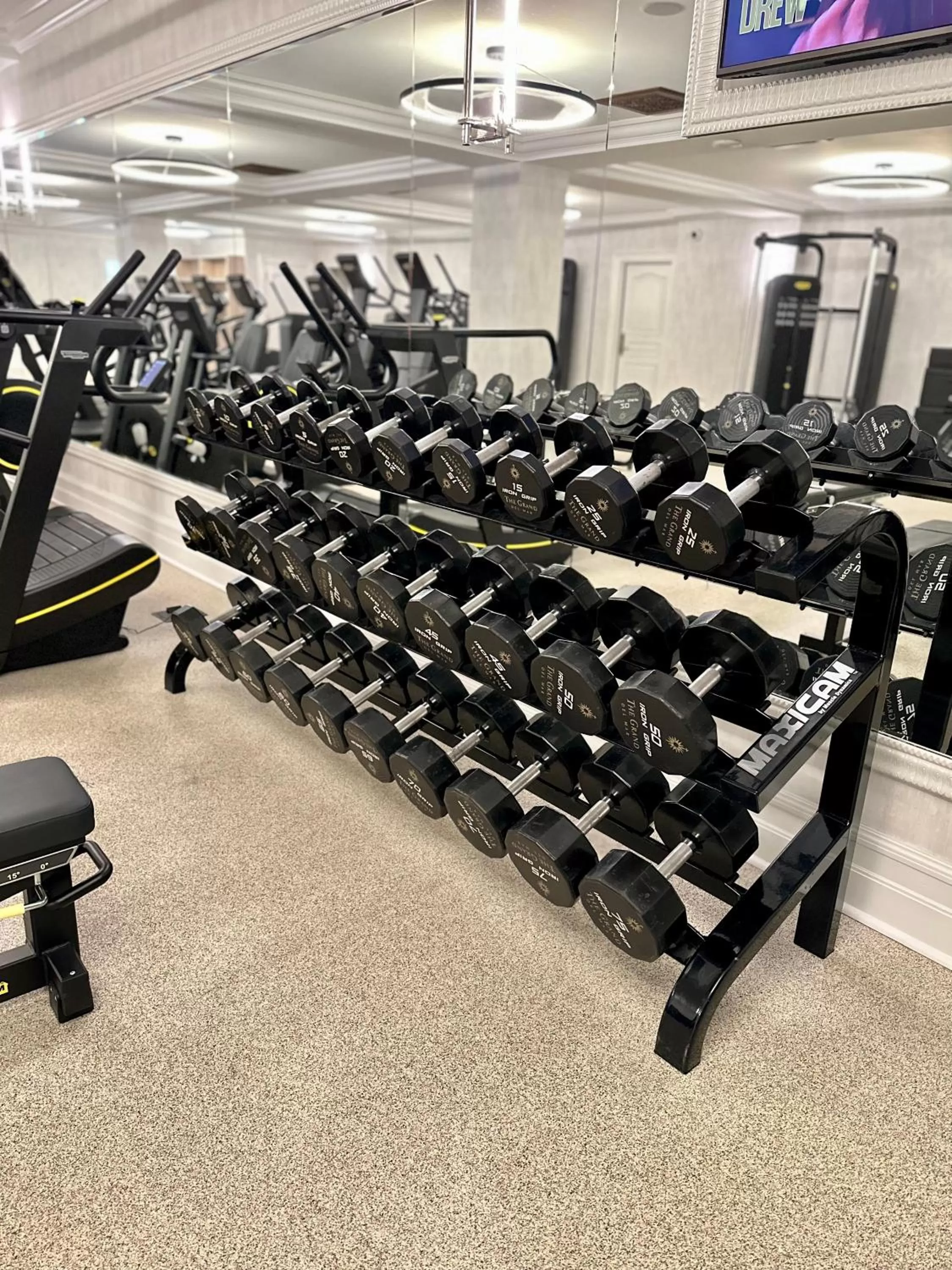 Fitness centre/facilities in Fairmont Grand Del Mar