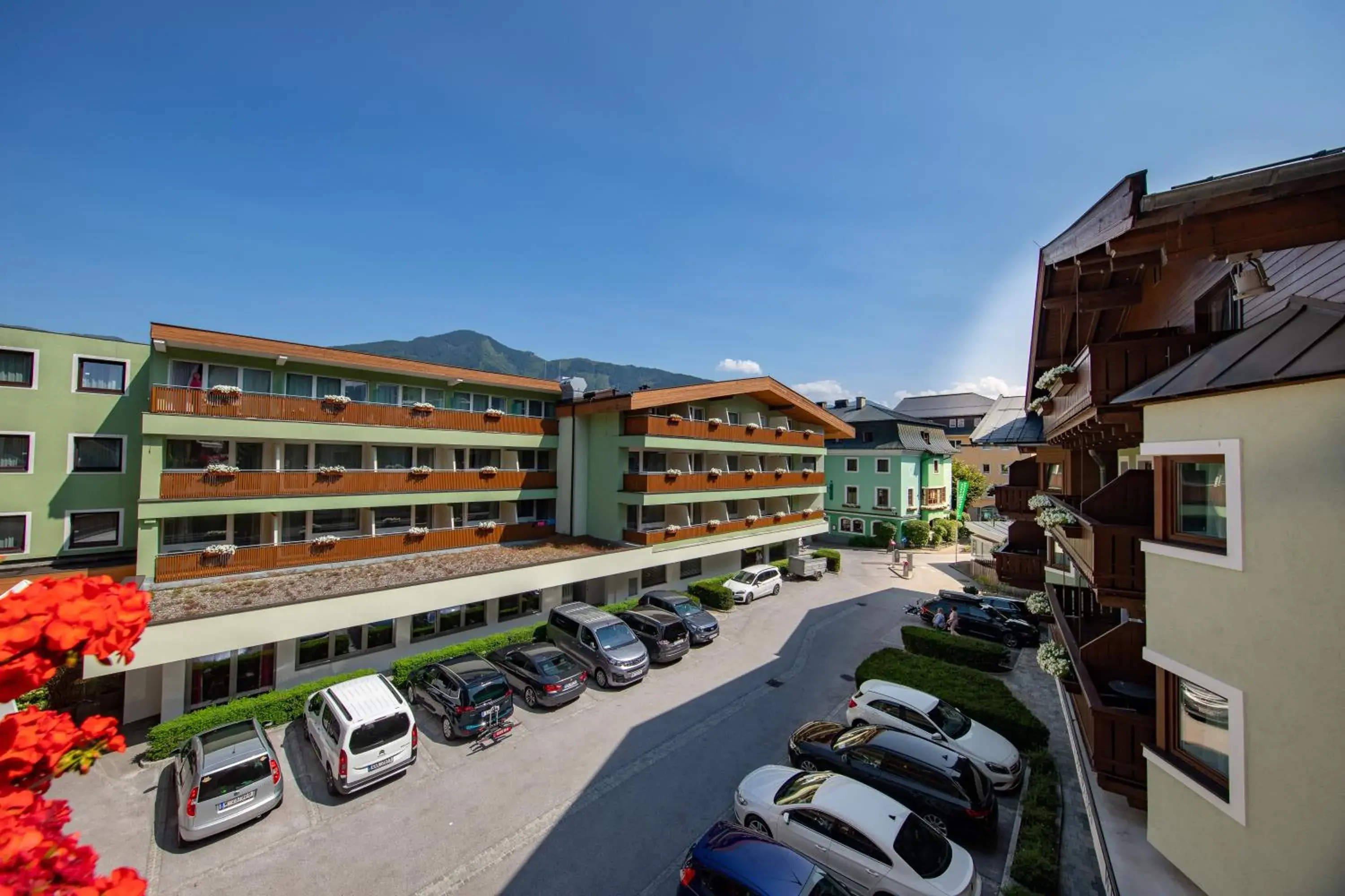 Property building in Hotel Grüner Baum