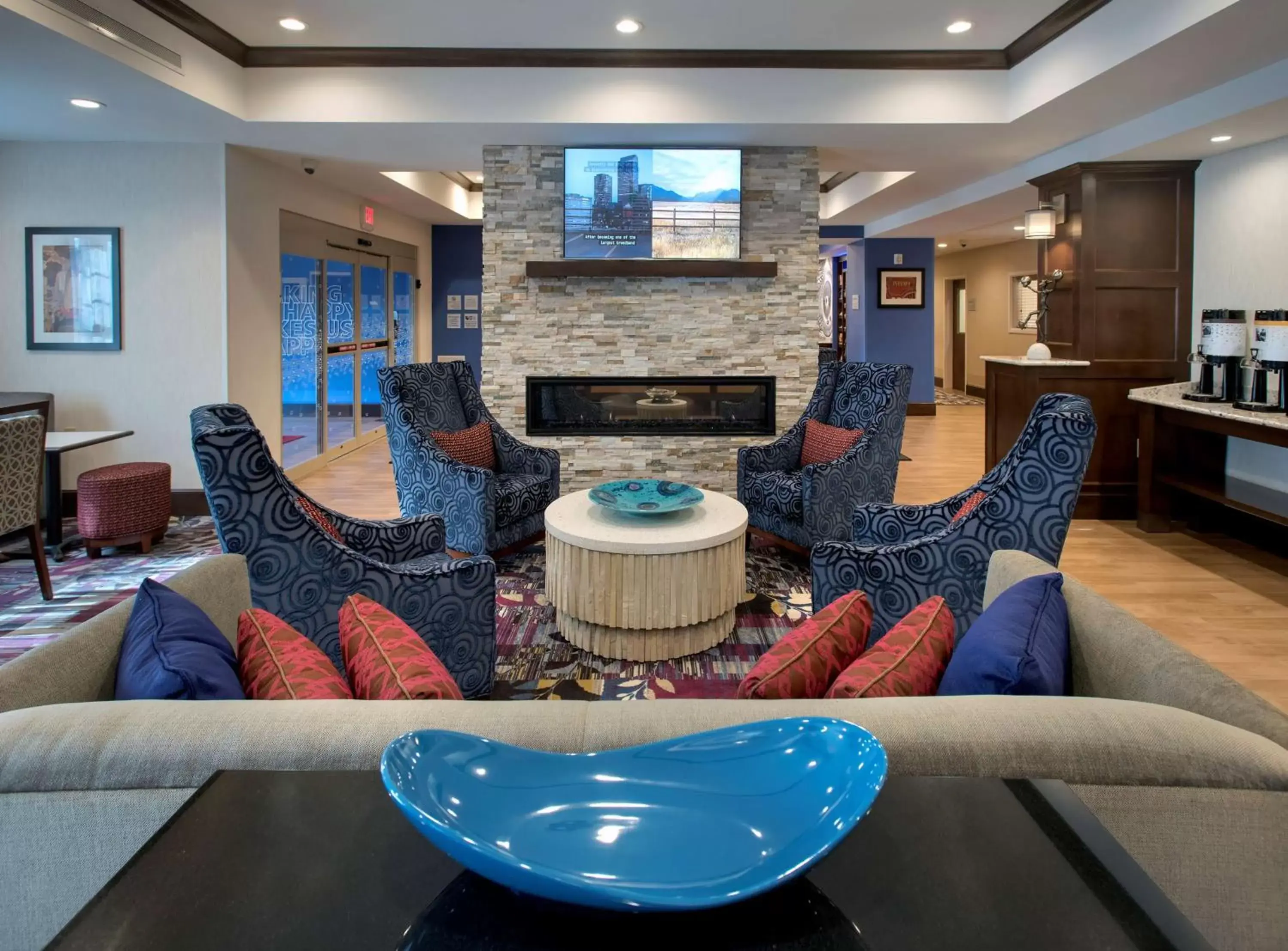 Lobby or reception in Hampton Inn by Hilton New Paltz, NY