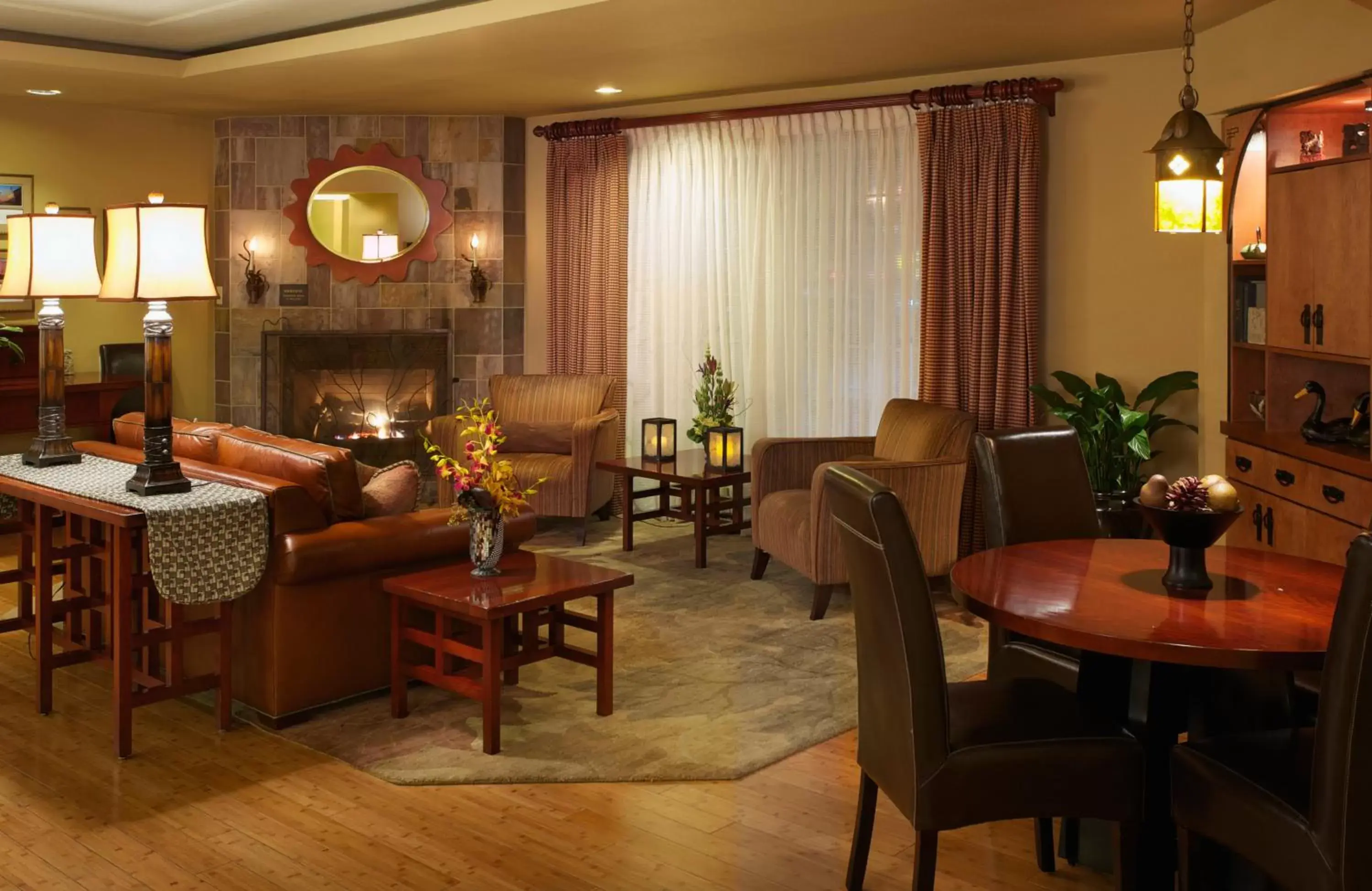 Lobby or reception, Restaurant/Places to Eat in Larkspur Landing Hillsboro-An All-Suite Hotel