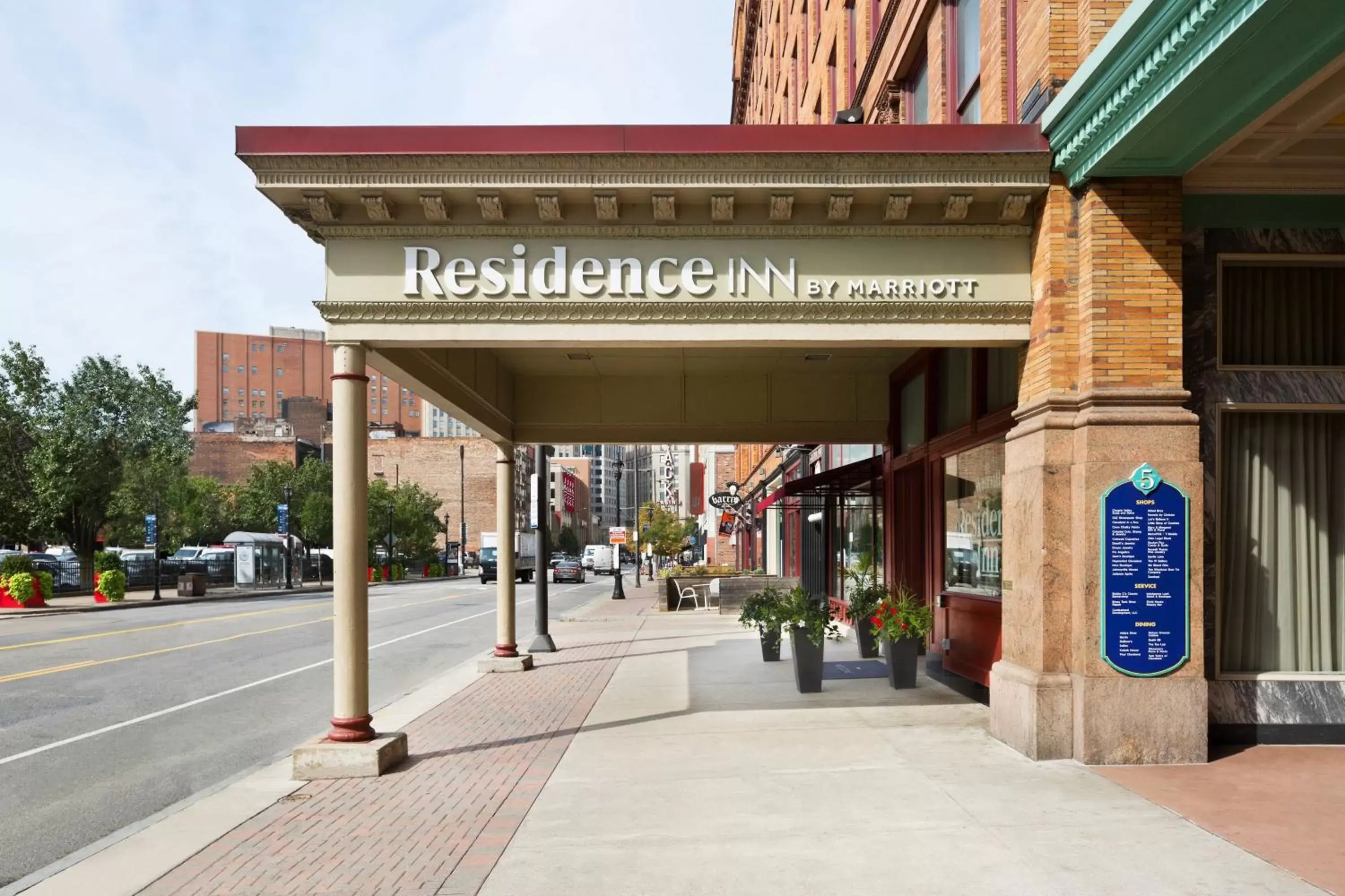 Property building in Residence Inn by Marriott Cleveland Downtown