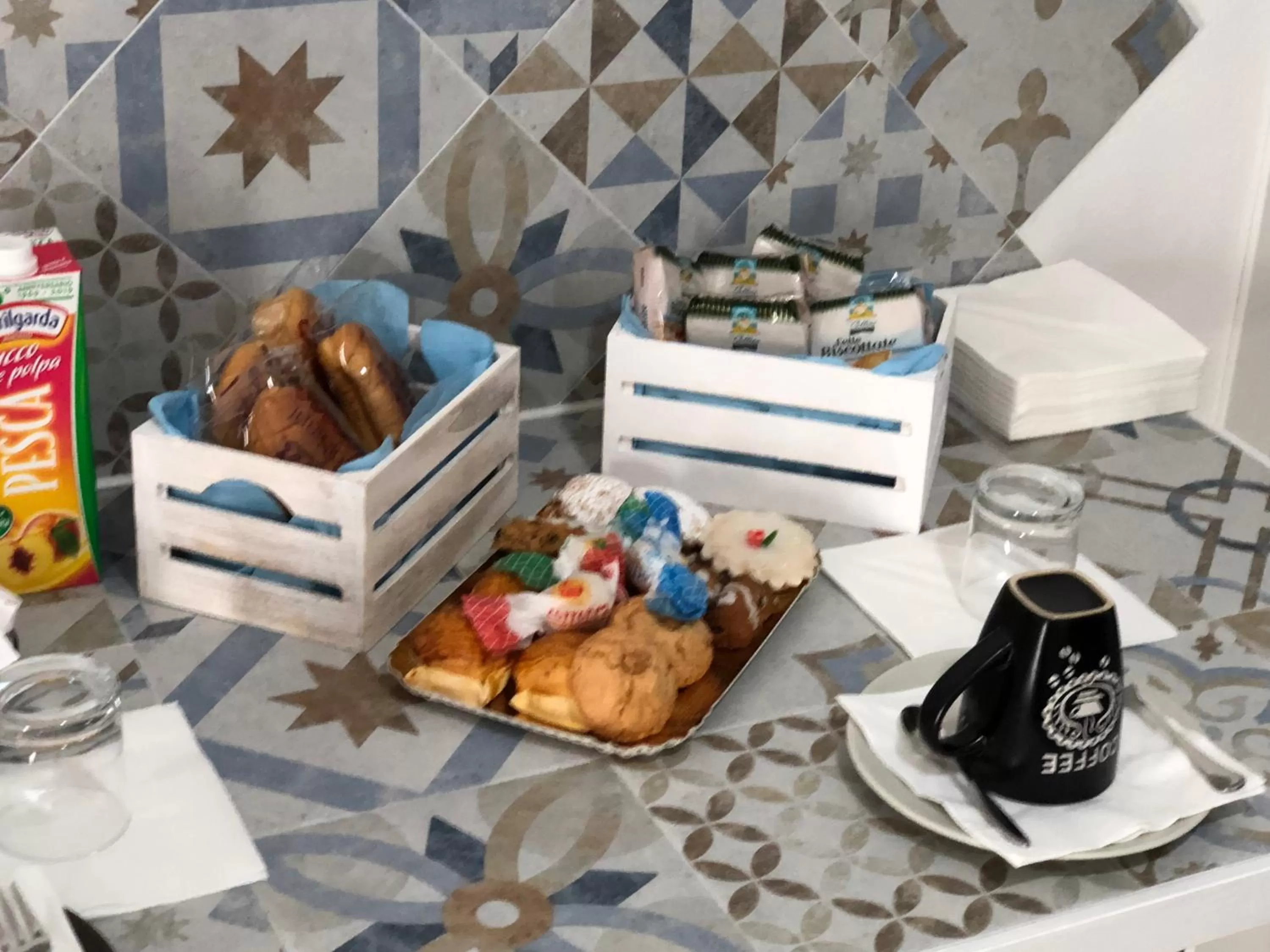 Breakfast in b&b le terre cotte